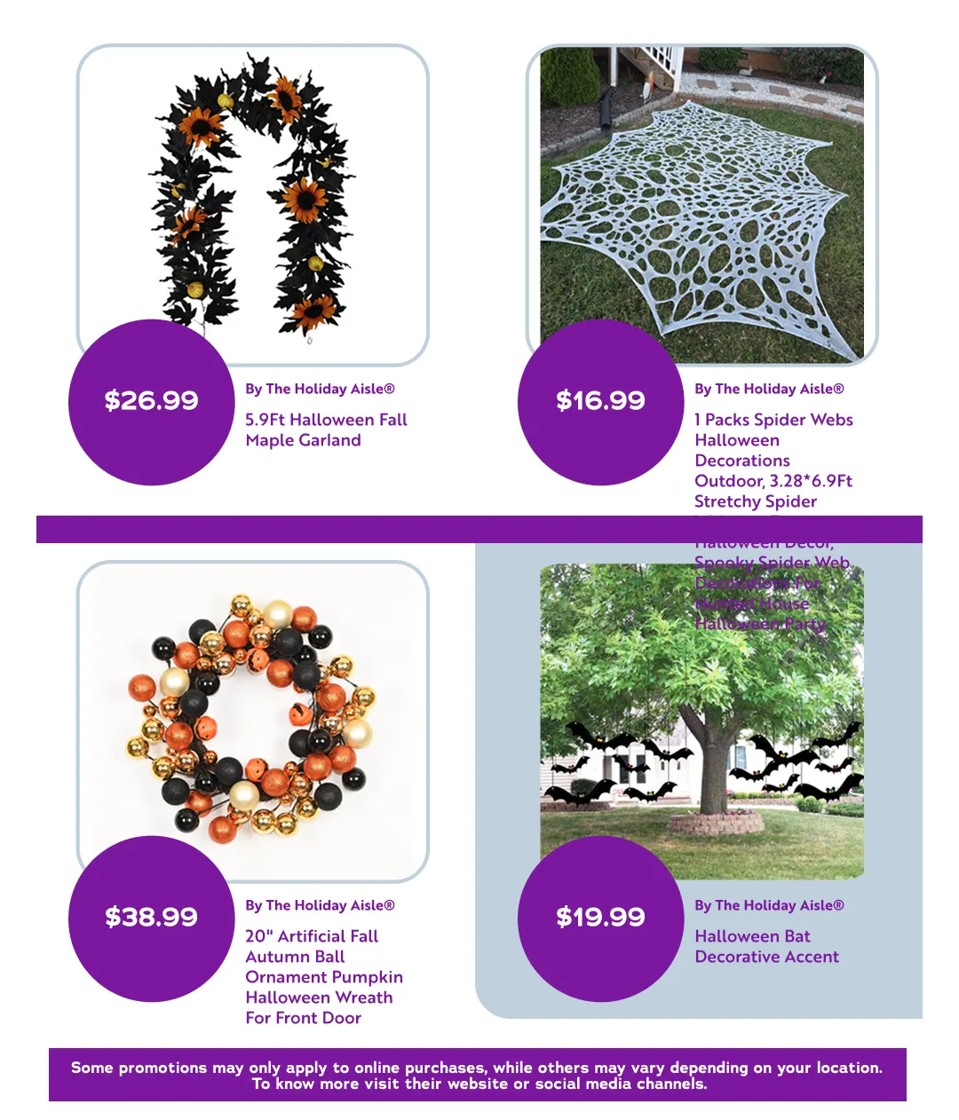 Weekly promotion Halloween deals! spanning from August 11 to September 1 2026 - Page 9 for Catalogue 365
