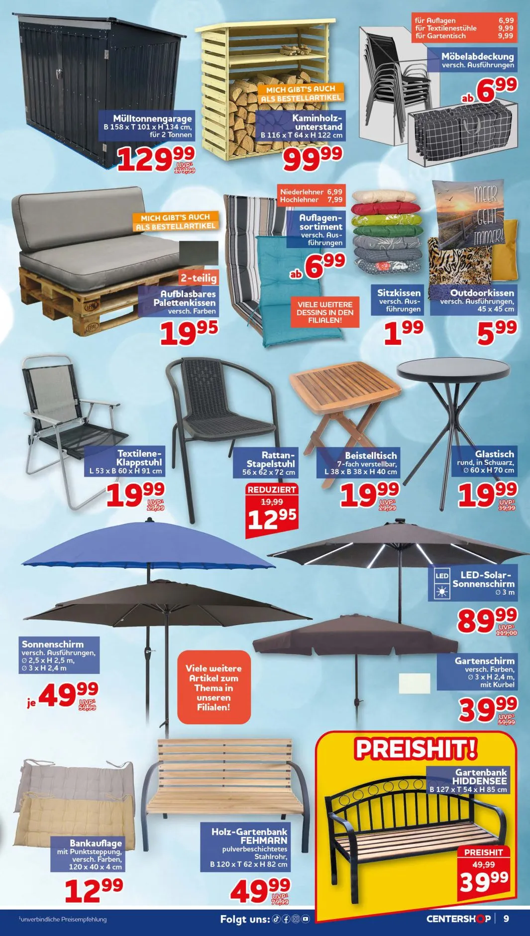 CENTERSHOP — 2026-08-04 von 3. August bis 8. August 2026 - Prospekt seite 9