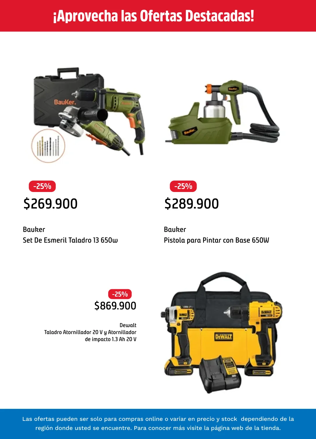 Catalogo de Ofertas en herramientas 14 de julio al 29 de julio 2026 - Pag 9