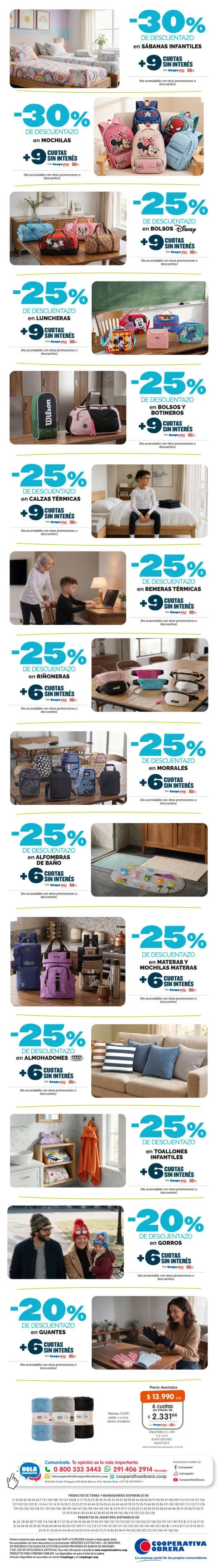 Ofertas de Cooperativa Obrera — 2026-07-30 30 de julio al 12 de agosto 2026 - Página 9 del catálogo