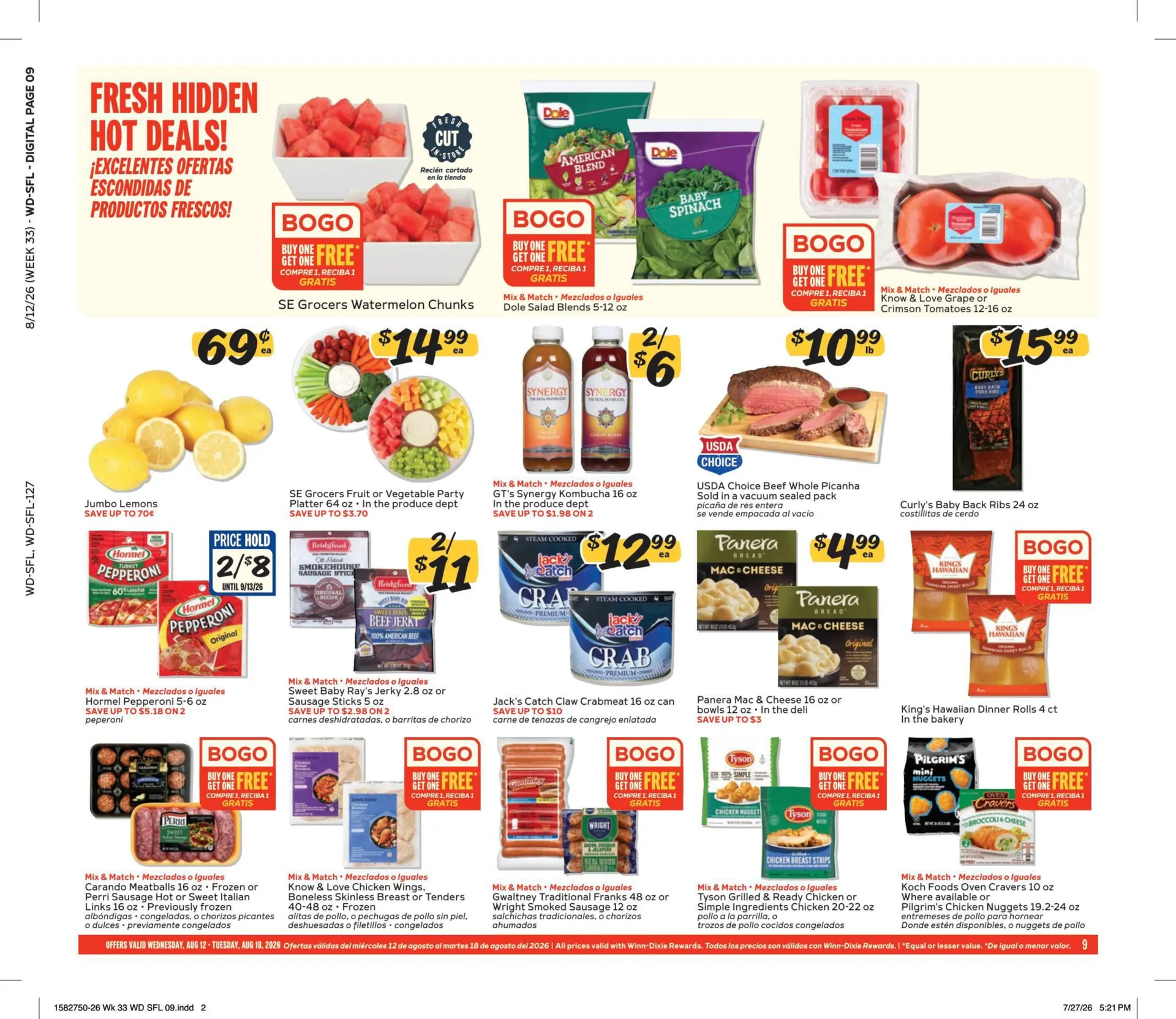 Weekly ad Winn Dixie — 2026-08-12 from August 12 to August 18 2026 - Page 9