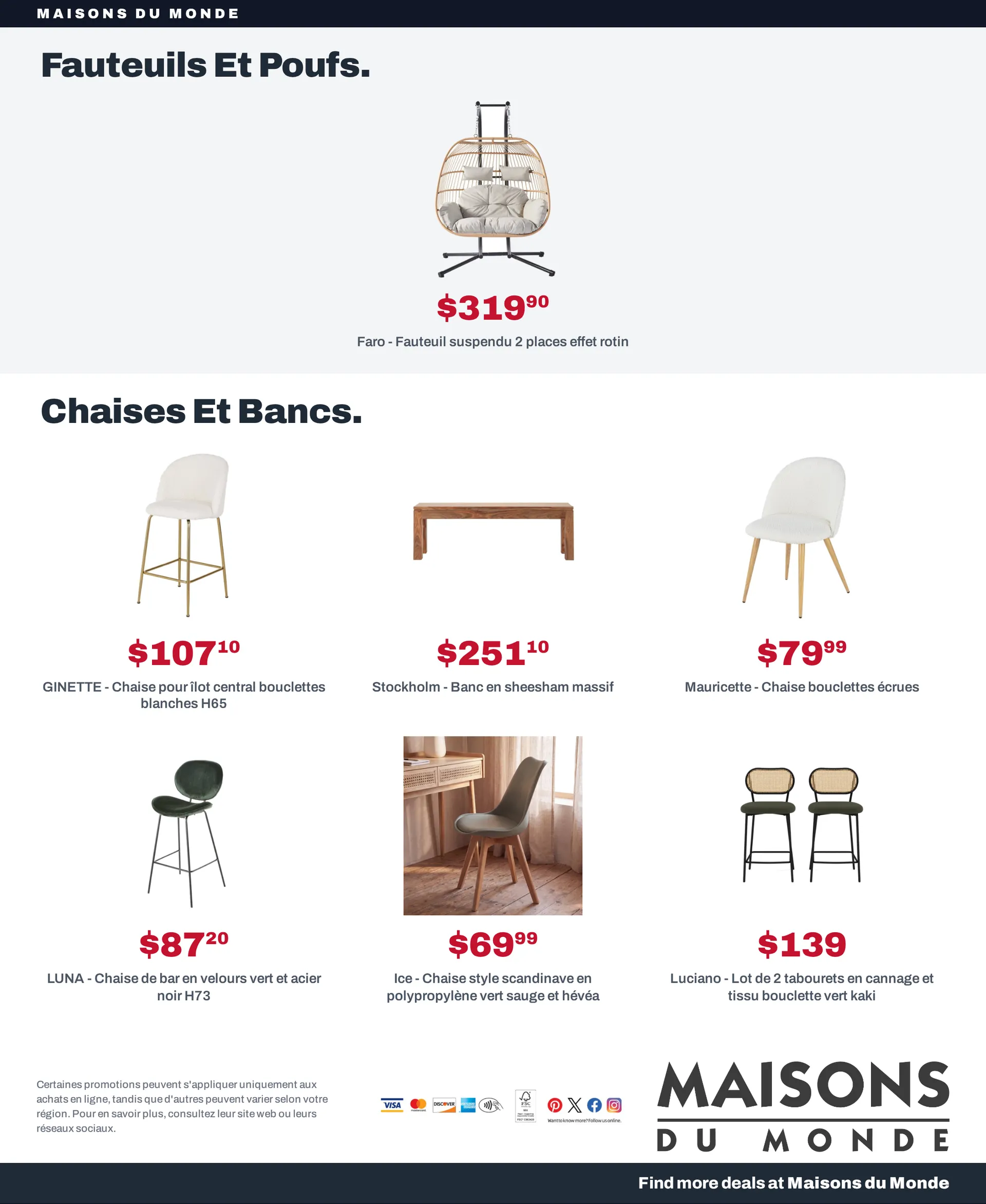 Maisons du Monde — 2026-09-22 du 22 septembre au 8 octobre 2026 - Catalogue page 9