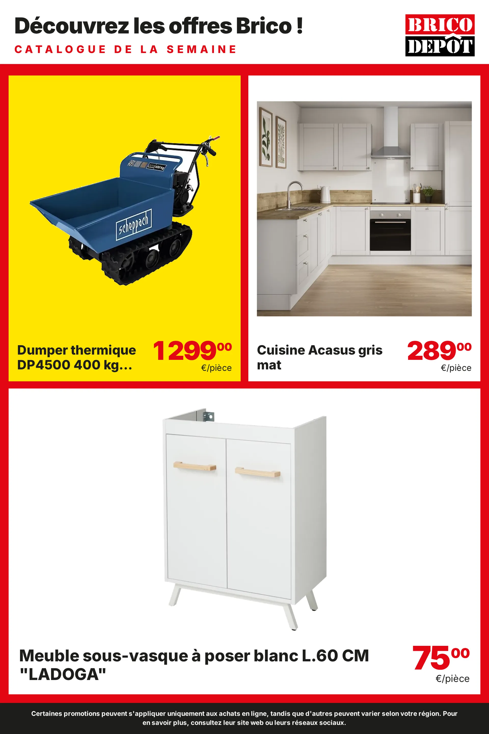 Brico Dépôt — 2026-10-22 du 22 octobre au 6 novembre 2026 - Catalogue page 9
