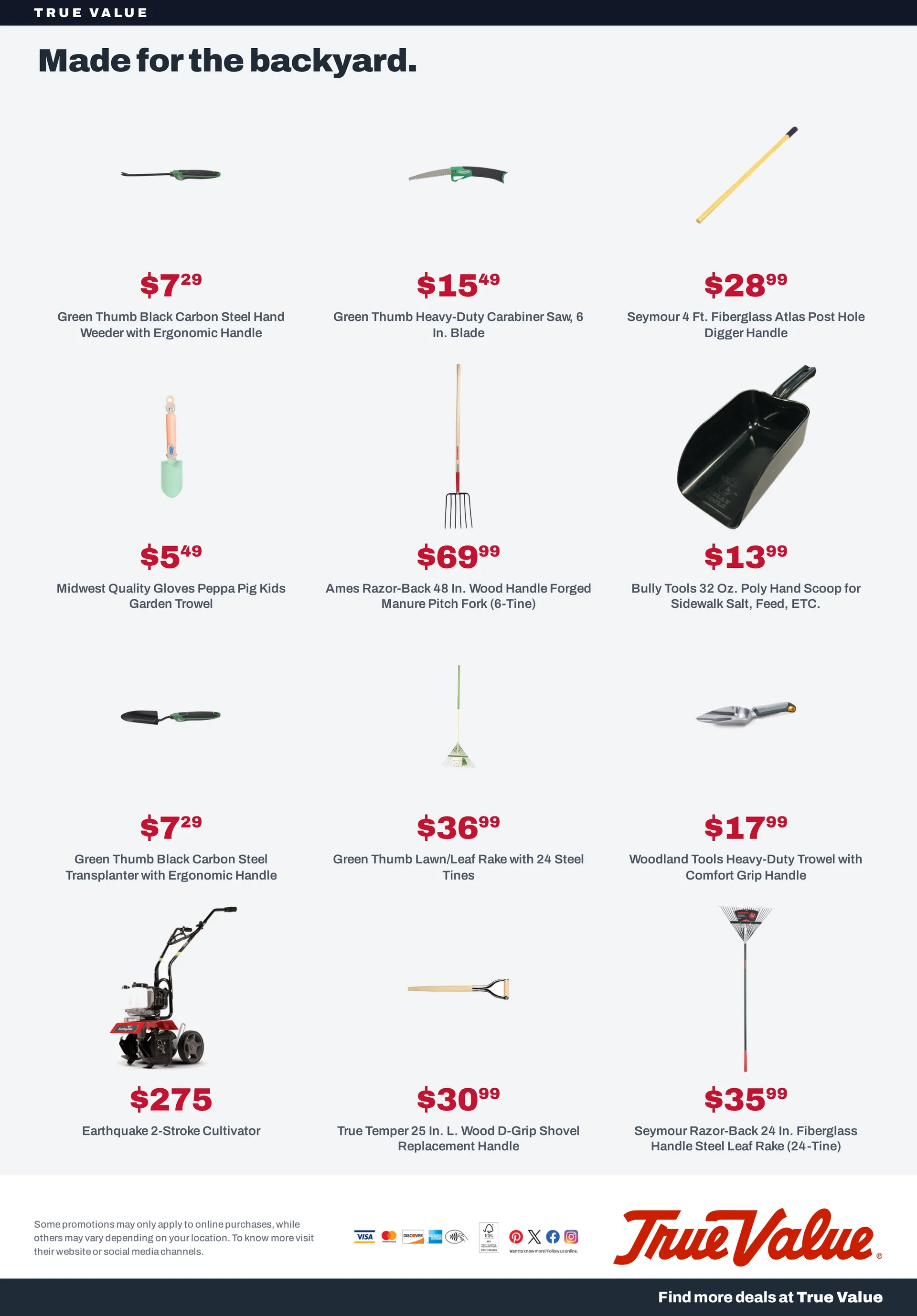 Weekly ad True Value — Outdoor — 2026-09-15 from September 15 to September 30 2026 - Page 9
