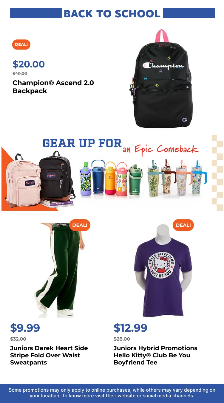 Weekly ad Back to School Savings from July 16 to August 3 2026 - Page 9