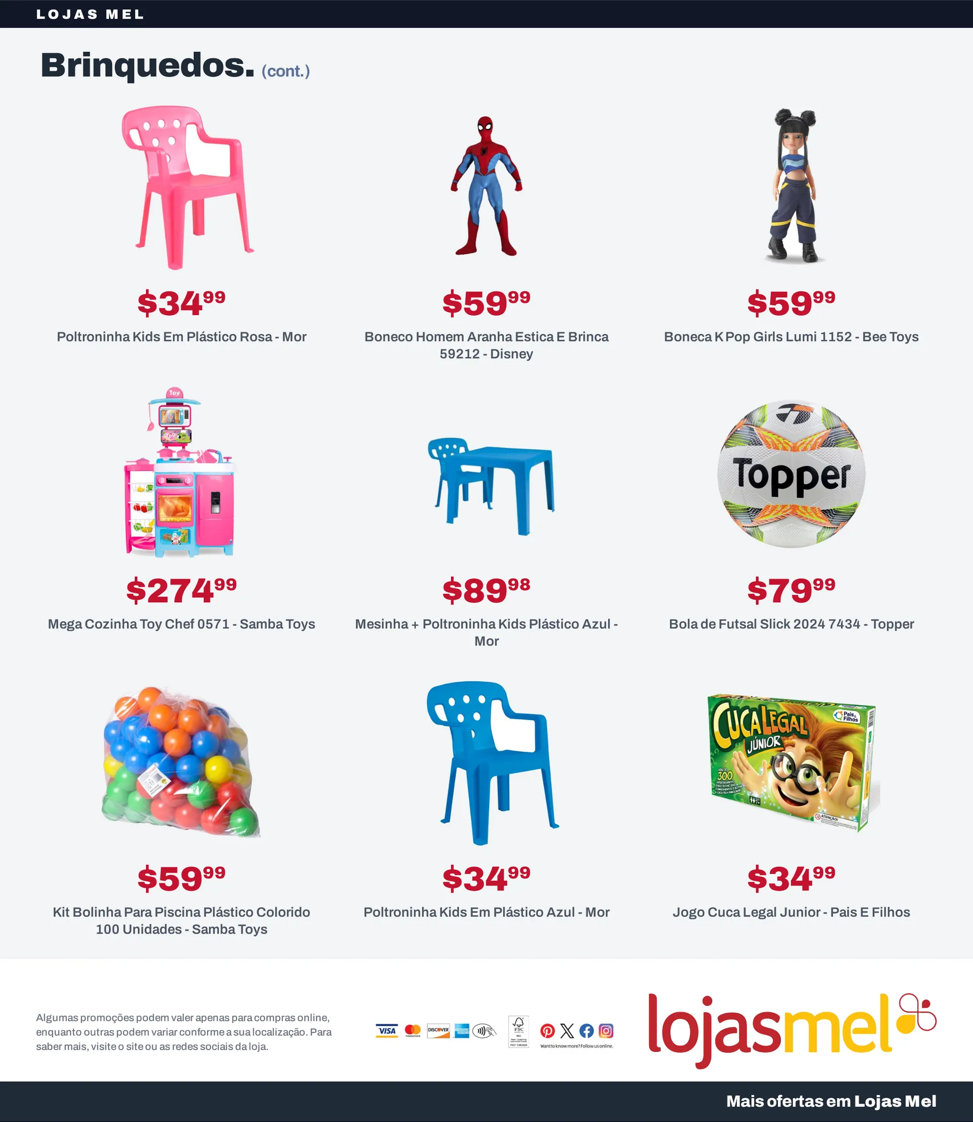 Encarte de Lojas Mel — 2026-08-26 26 de agosto até 2 de setembro 2026 - Pagina 9