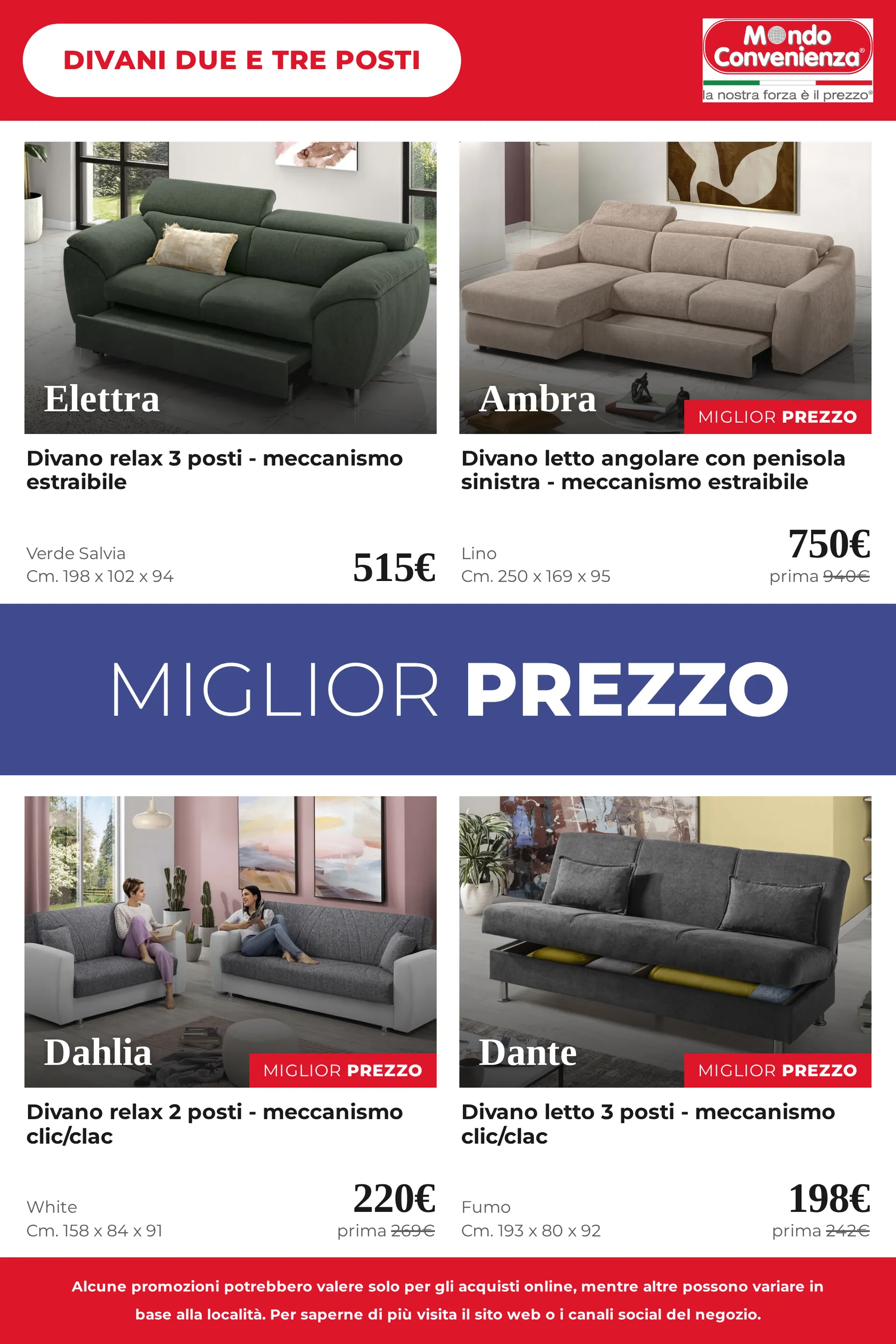 Mondo Convenienza — Catálogo 2 — 2026-10-27 da 27 ottobre a 13 novembre di 2026 - Pagina del volantino 9