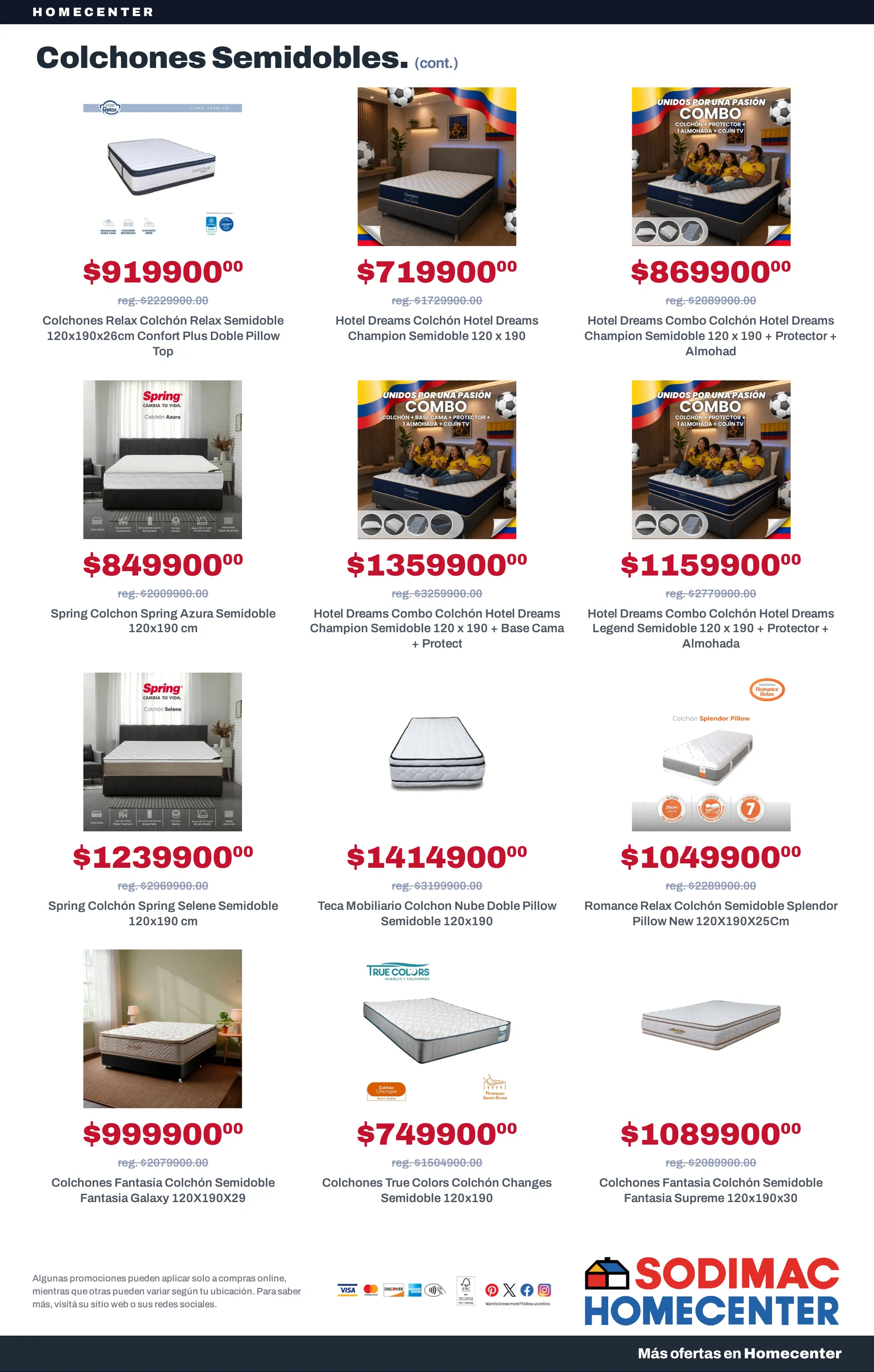 Catalogo de Ofertas colchones! 11 de agosto al 25 de agosto 2026 - Pag 9