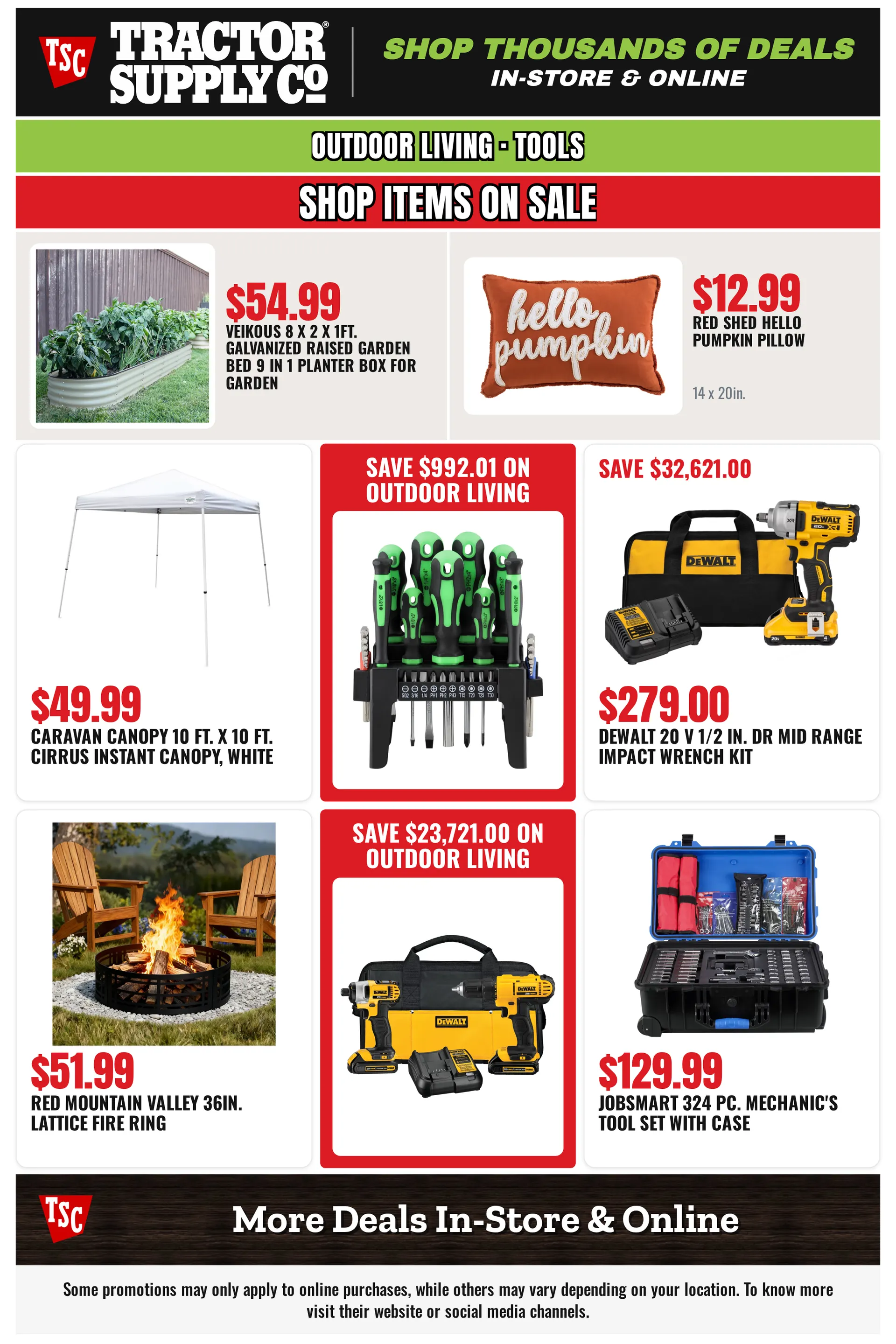 Weekly promotion Tractor Supply Co. — Catálogo 2 — 2026-10-20 spanning from October 20 to October 27 2026 - Page 9 for Catalogue 365