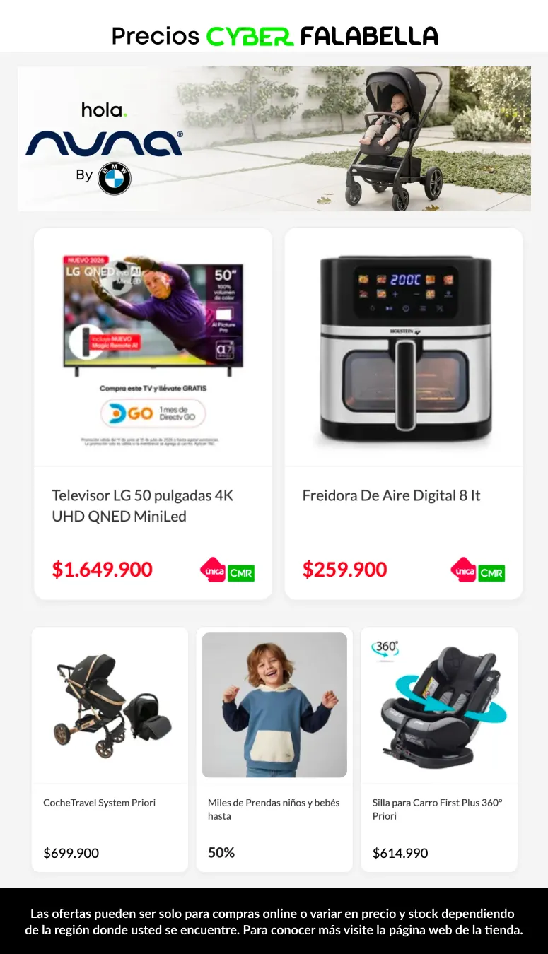 Catalogo de Cyber Falabella 17 de julio al 3 de agosto 2026 - Pag 9
