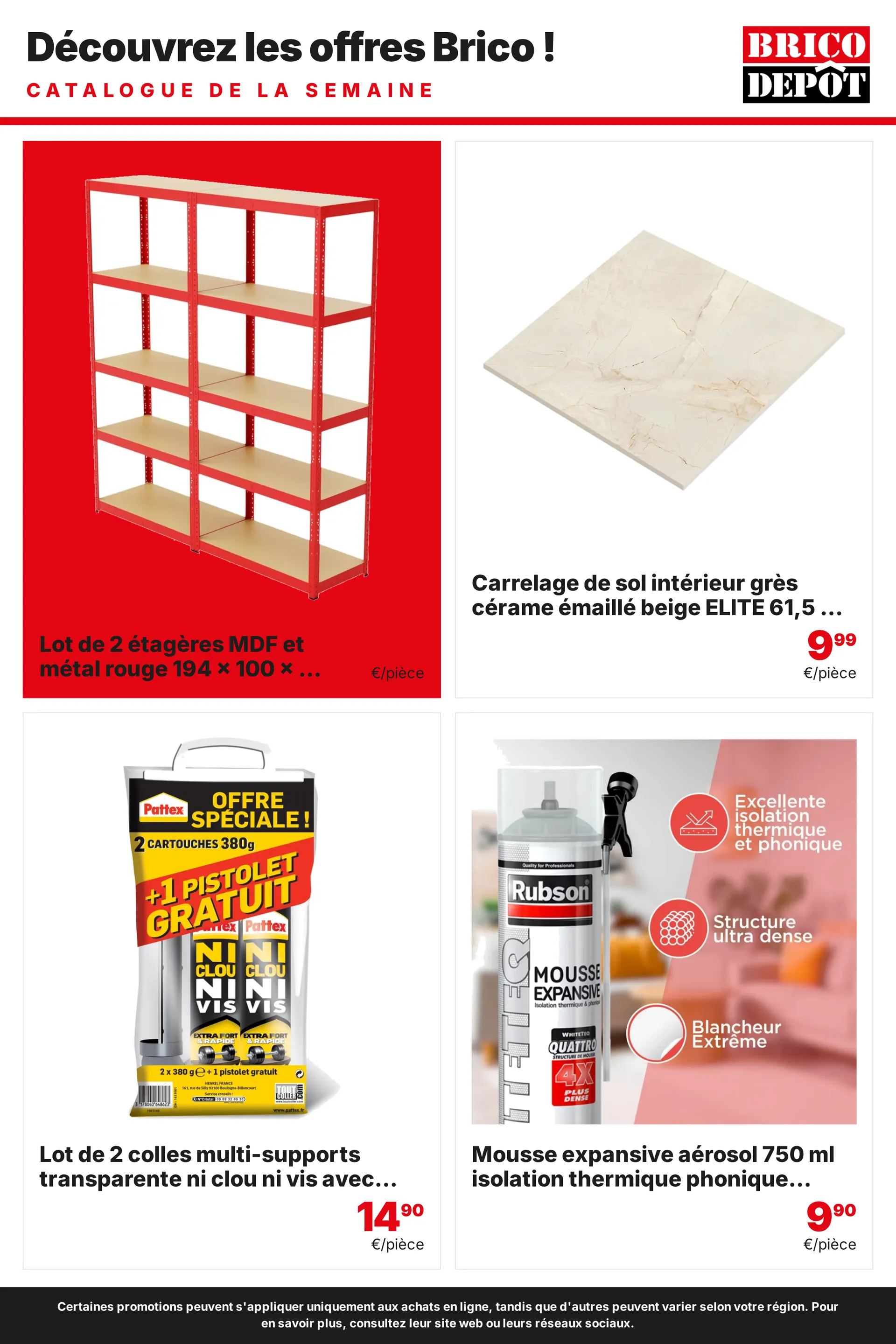 Brico Dépôt — Catálogo 2 — 2026-09-21 du 21 septembre au 5 octobre 2026 - Catalogue page 9