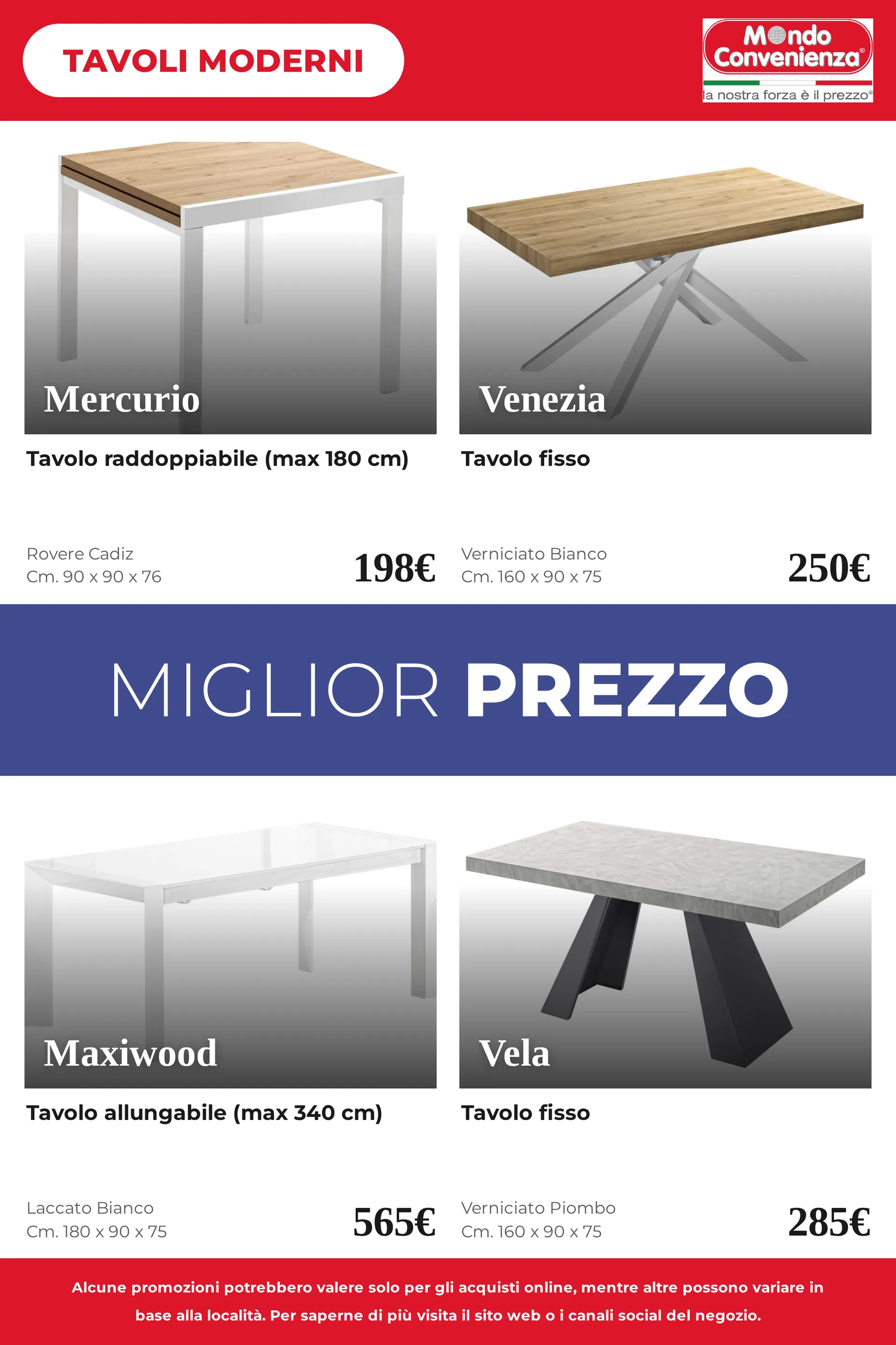 Mondo Convenienza — Catálogo 1 — 2026-10-27 da 27 ottobre a 13 novembre di 2026 - Pagina del volantino 9