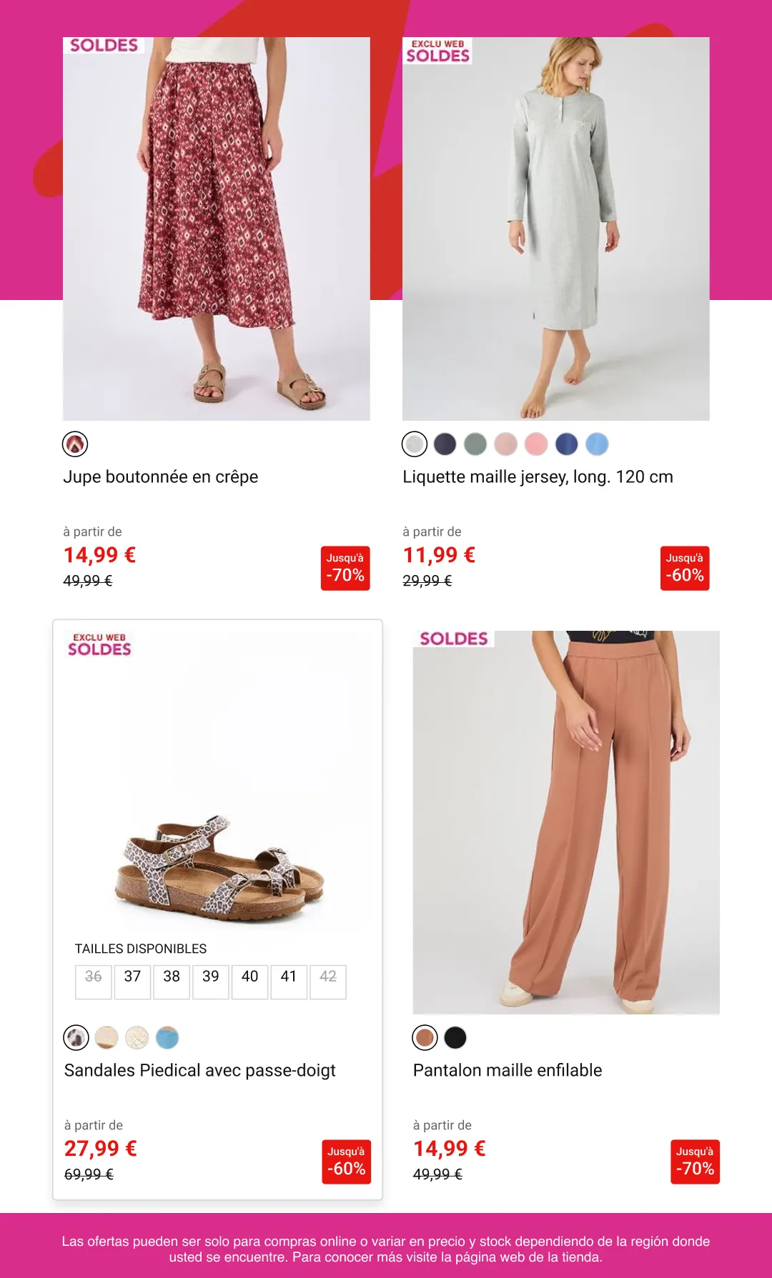 Damart Soldes du 8 juillet au 21 juillet 2026 - Catalogue page 9