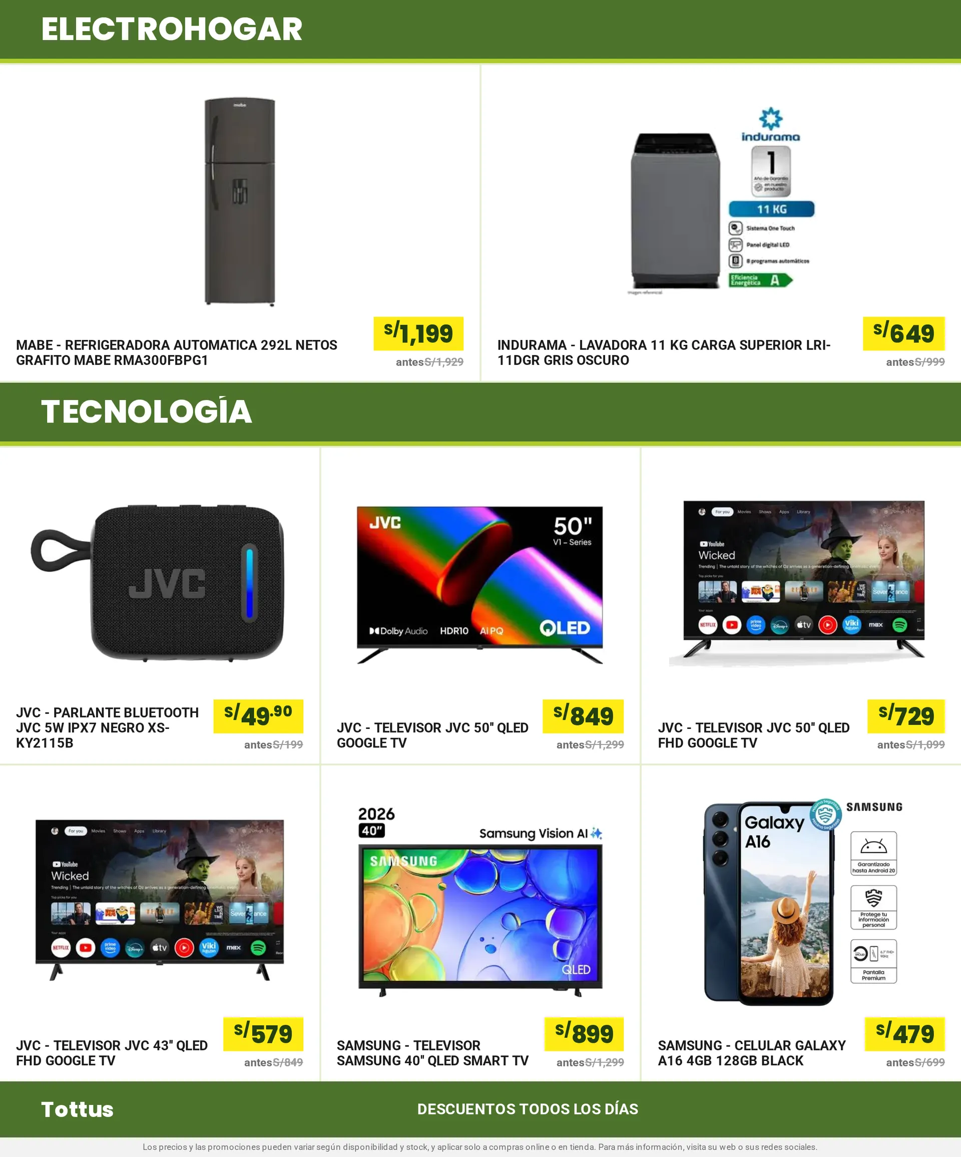 Catalogo de Tottus — 2026-07-11 11 de julio al 18 de julio 2026 - Pag 9