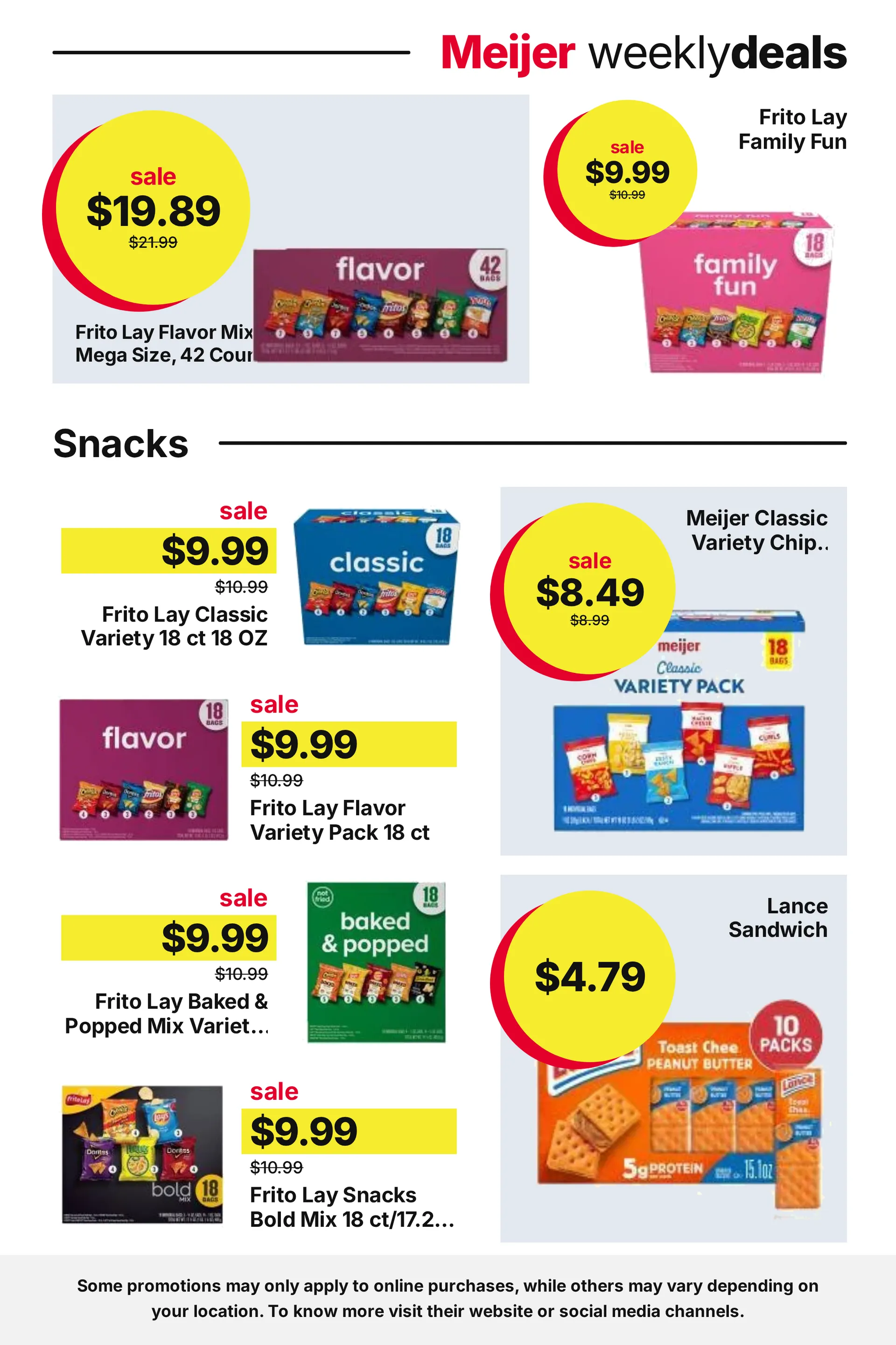 Weekly ad Meijer — Tailgate Deals — 2026-09-21 from September 21 to October 8 2026 - Page 9