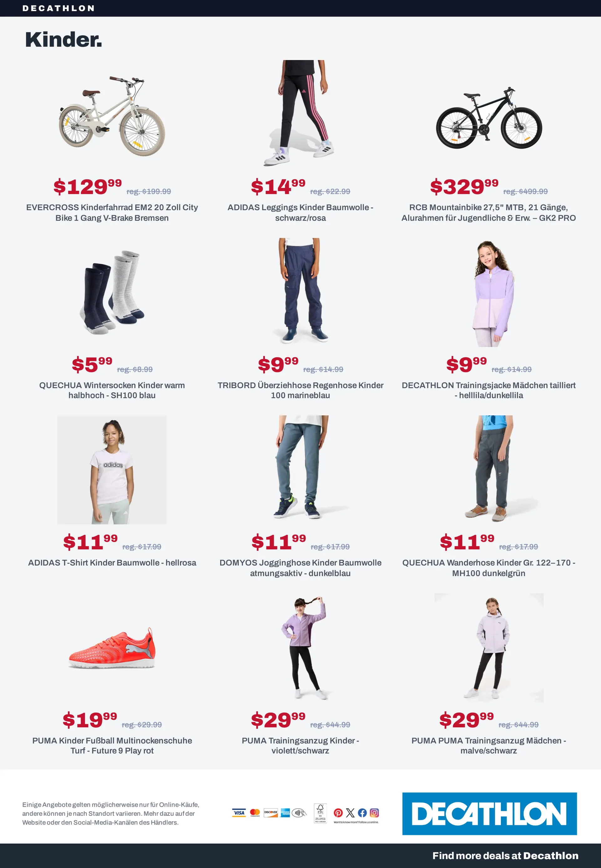 Decathlon — 2026-10-16 von 16. Oktober bis 30. Oktober 2026 - Prospekt seite 9