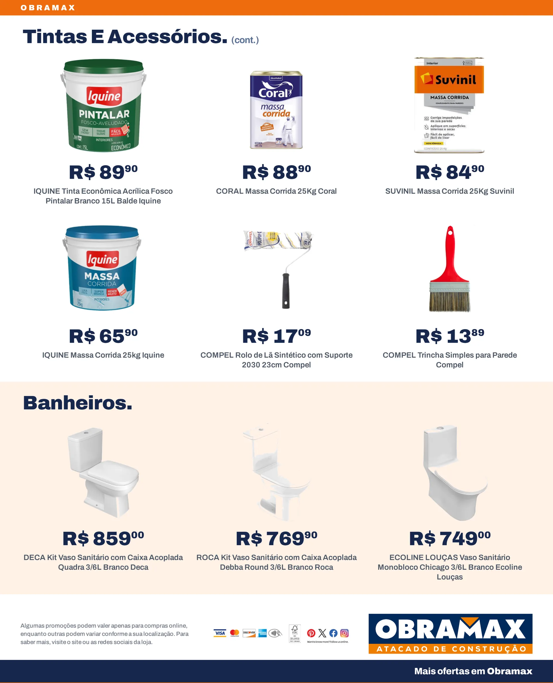 Encarte de Feira de Ferramentas 4 de agosto até 16 de agosto 2026 - Pagina 9