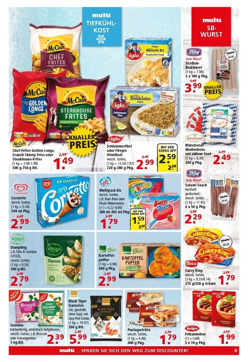 Multi Markt — 2026-08-18 von 18. August bis 22. August 2026 - Prospekt seite 9