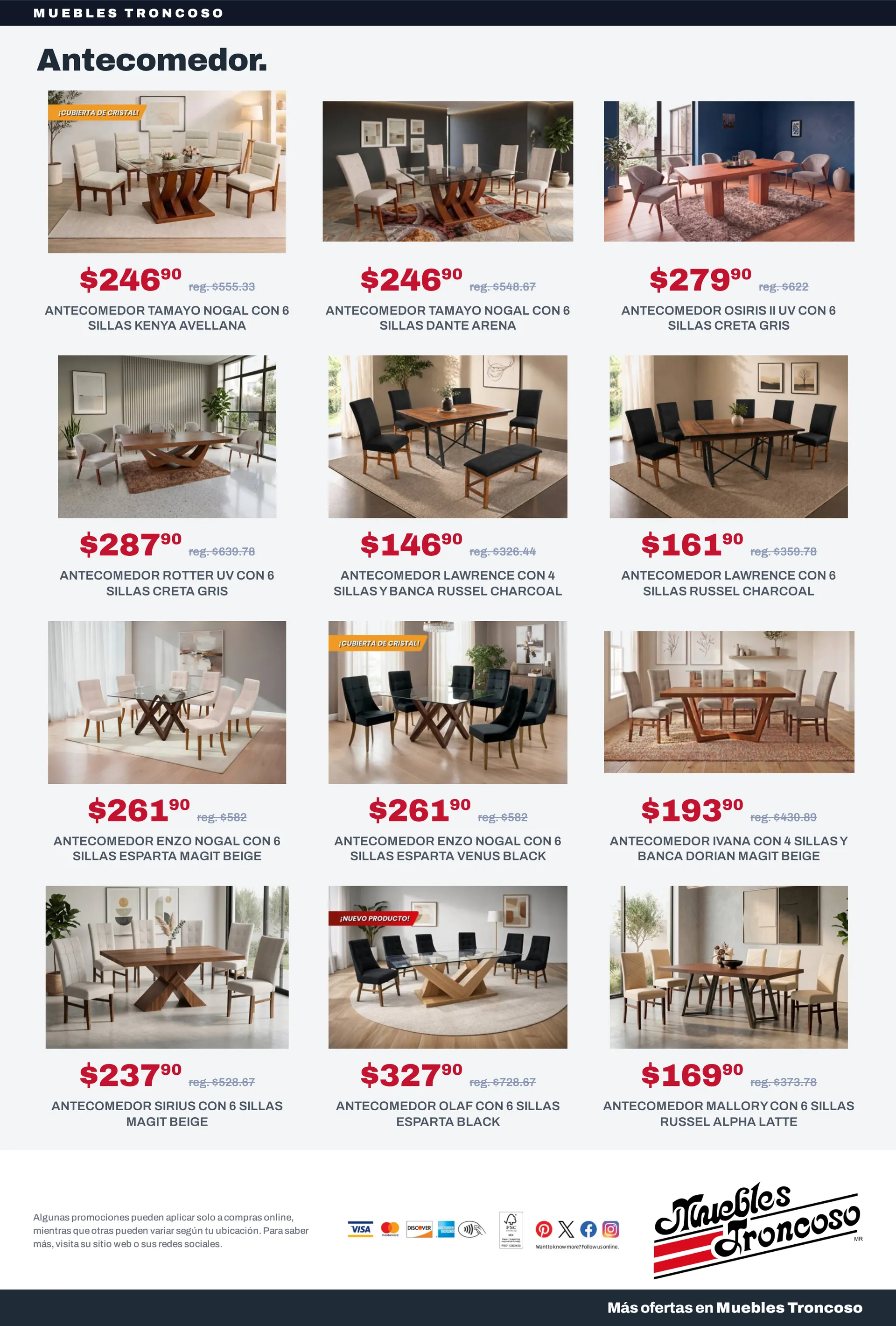 Catálogo de Muebles Troncoso — 2026-10-07 7 de octubre al 14 de octubre 2026 - Pagina 9
