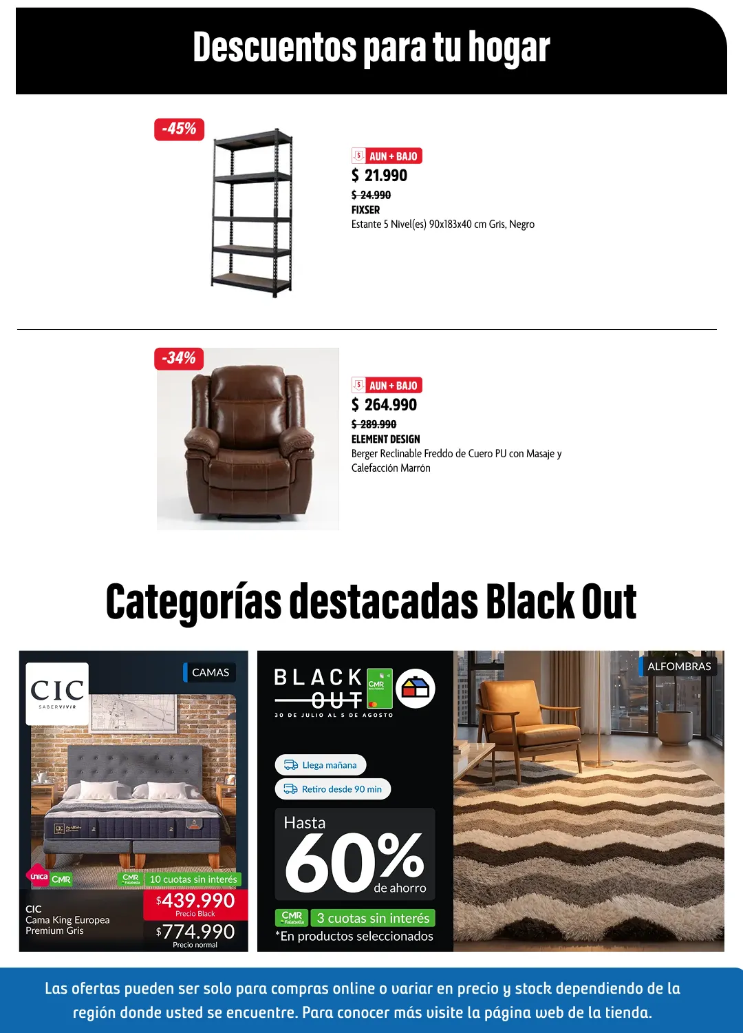 Catálogo de Ofertas Black Out 3 de agosto al 18 de agosto 2026 - Página 9
