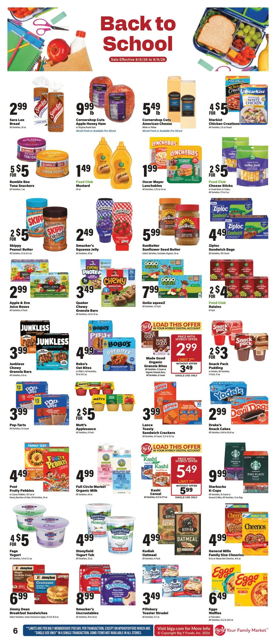 Weekly ad Big Y — 2026-08-06 from August 6 to August 12 2026 - Page 9