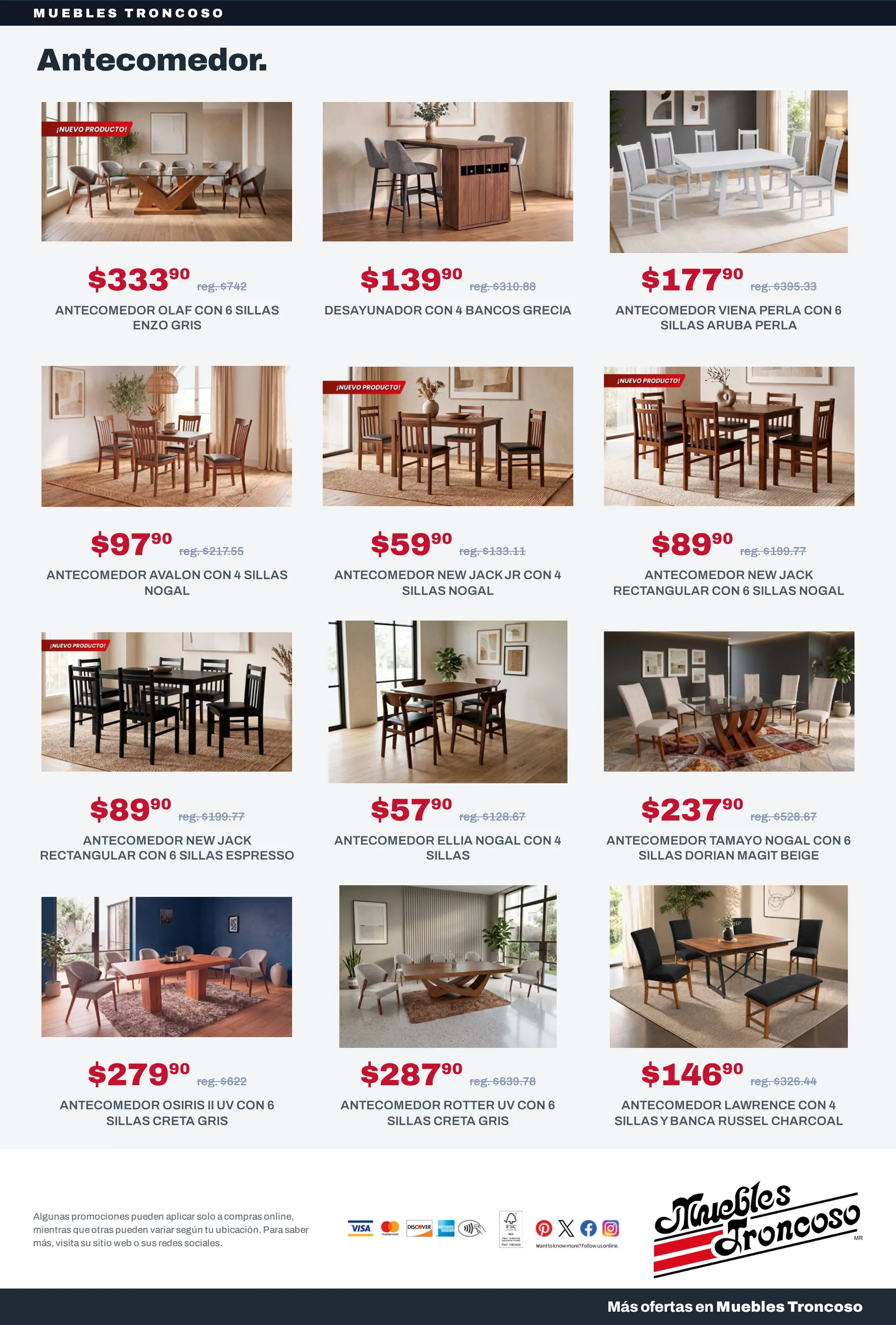 Catálogo de Muebles Troncoso — 2026-10-28 28 de octubre al 12 de noviembre 2026 - Pagina 9