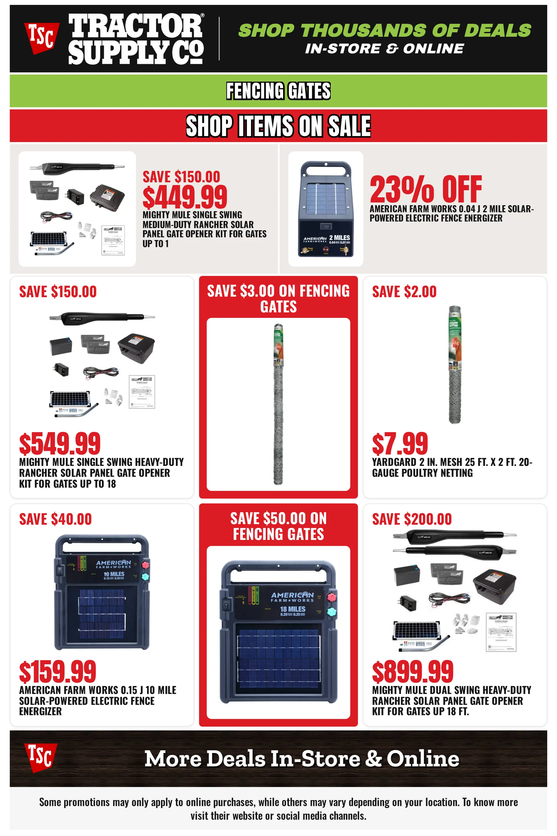 Weekly ad Tractor Supply Co. — Catálogo 2 — 2026-09-21 from September 21 to October 5 2026 - Page 9