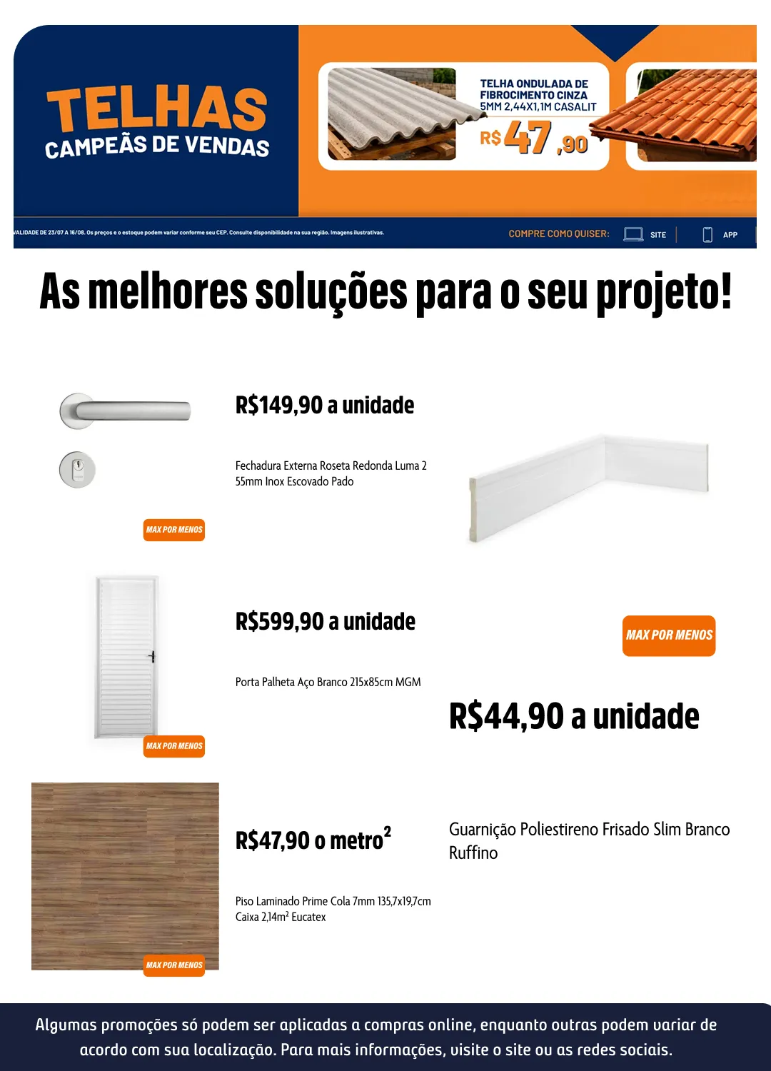 Encarte de Max por menos 20 de julho até 4 de agosto 2026 - Pagina 9