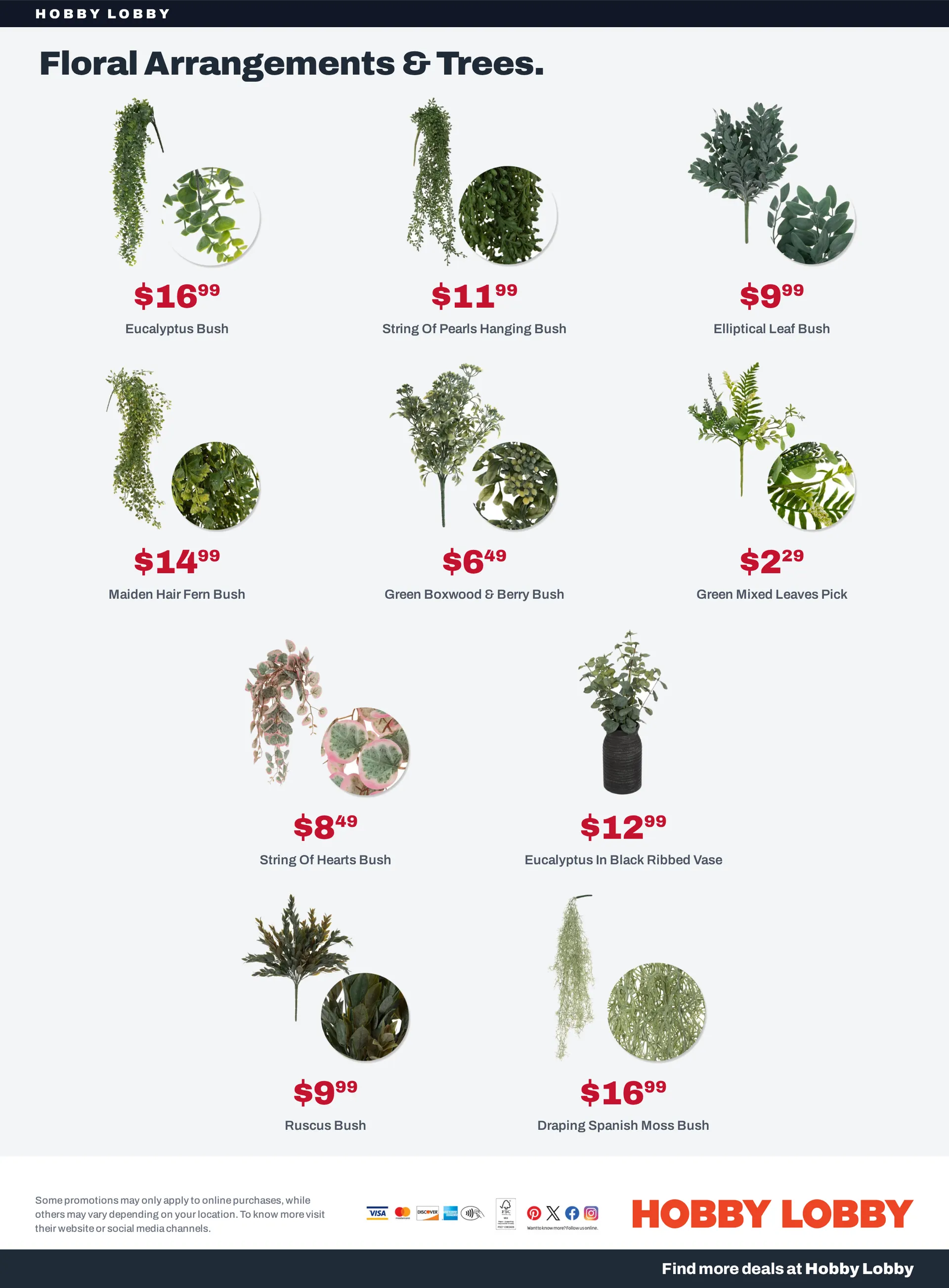 Weekly promotion Hobby Lobby — 2026-10-23 spanning from October 23 to October 30 2026 - Page 9 for Catalogue 365