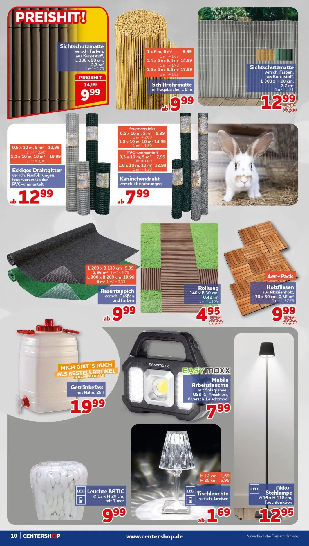 CENTERSHOP — 2026-09-29 von 29. September bis 2. Oktober 2026 - Prospekt seite 10