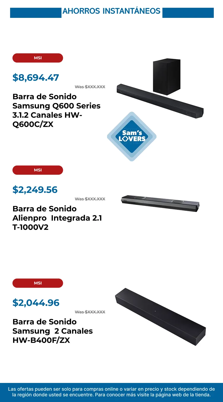 Catálogo de Sam's Club — 2026-09-05 5 de septiembre al 21 de septiembre 2026 - Pagina 10