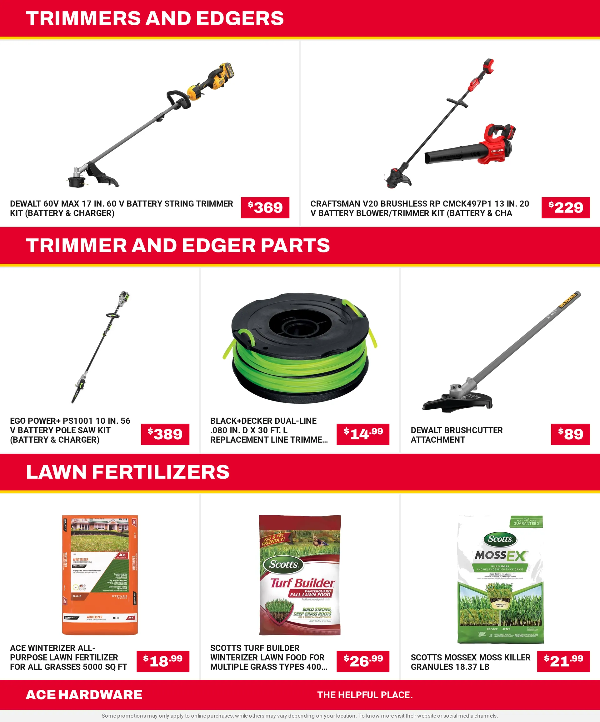 Weekly ad ACE Hardware — Outdoor — 2026-09-23 from September 23 to October 15 2026 - Page 10