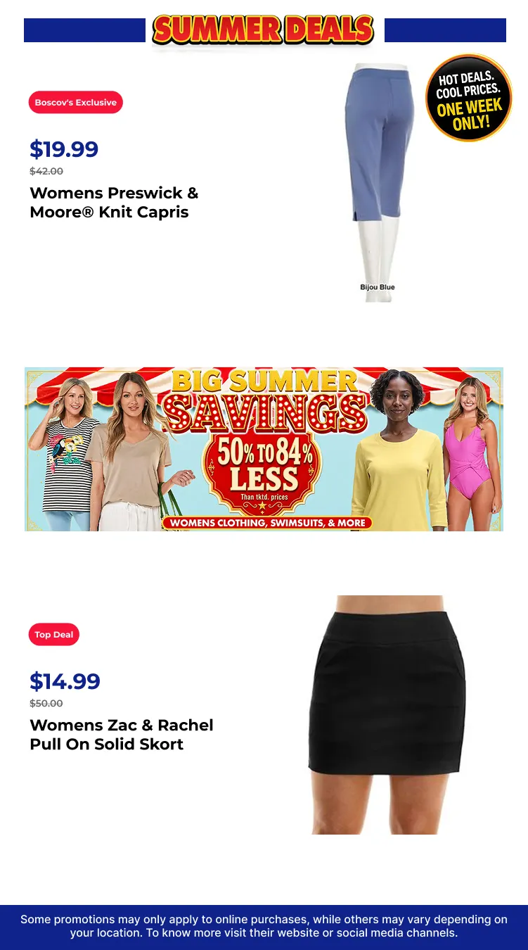 Weekly promotion Summer Savings spanning from August 4 to August 6 2026 - Page 10 for Catalogue 365
