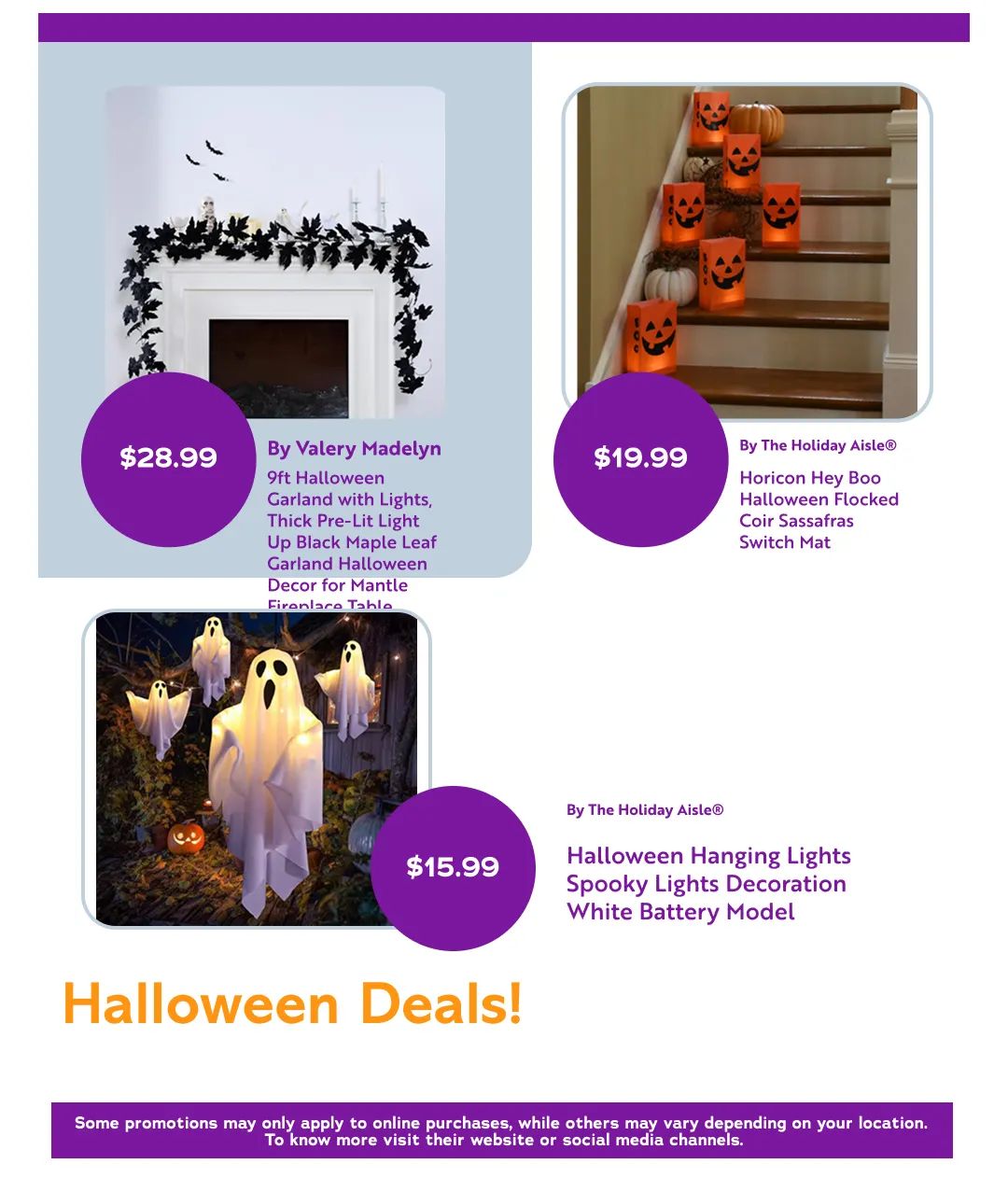 Weekly promotion Halloween deals! spanning from August 11 to September 1 2026 - Page 10 for Catalogue 365
