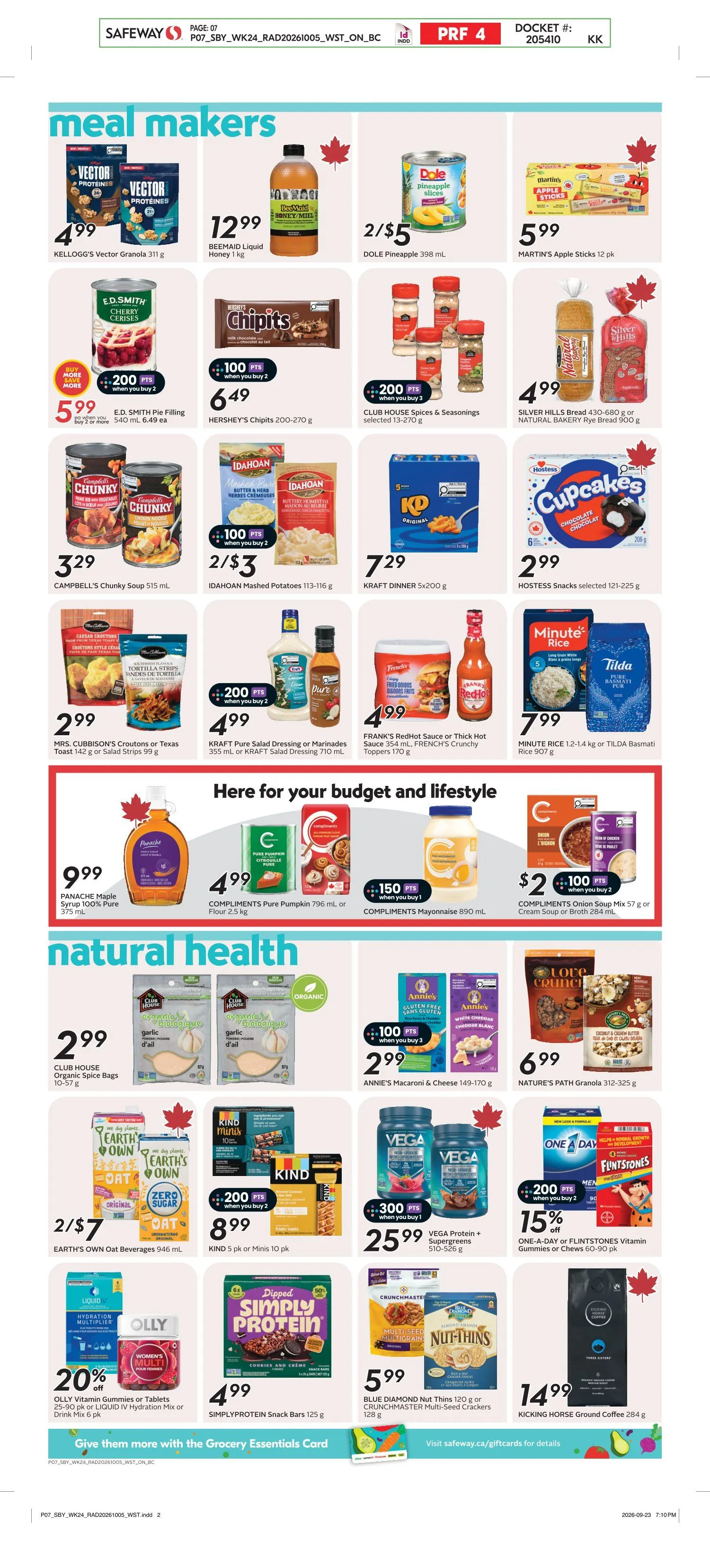 Safeway — 2026-10-09 from October 9 to October 14 2026 - flyer page 10