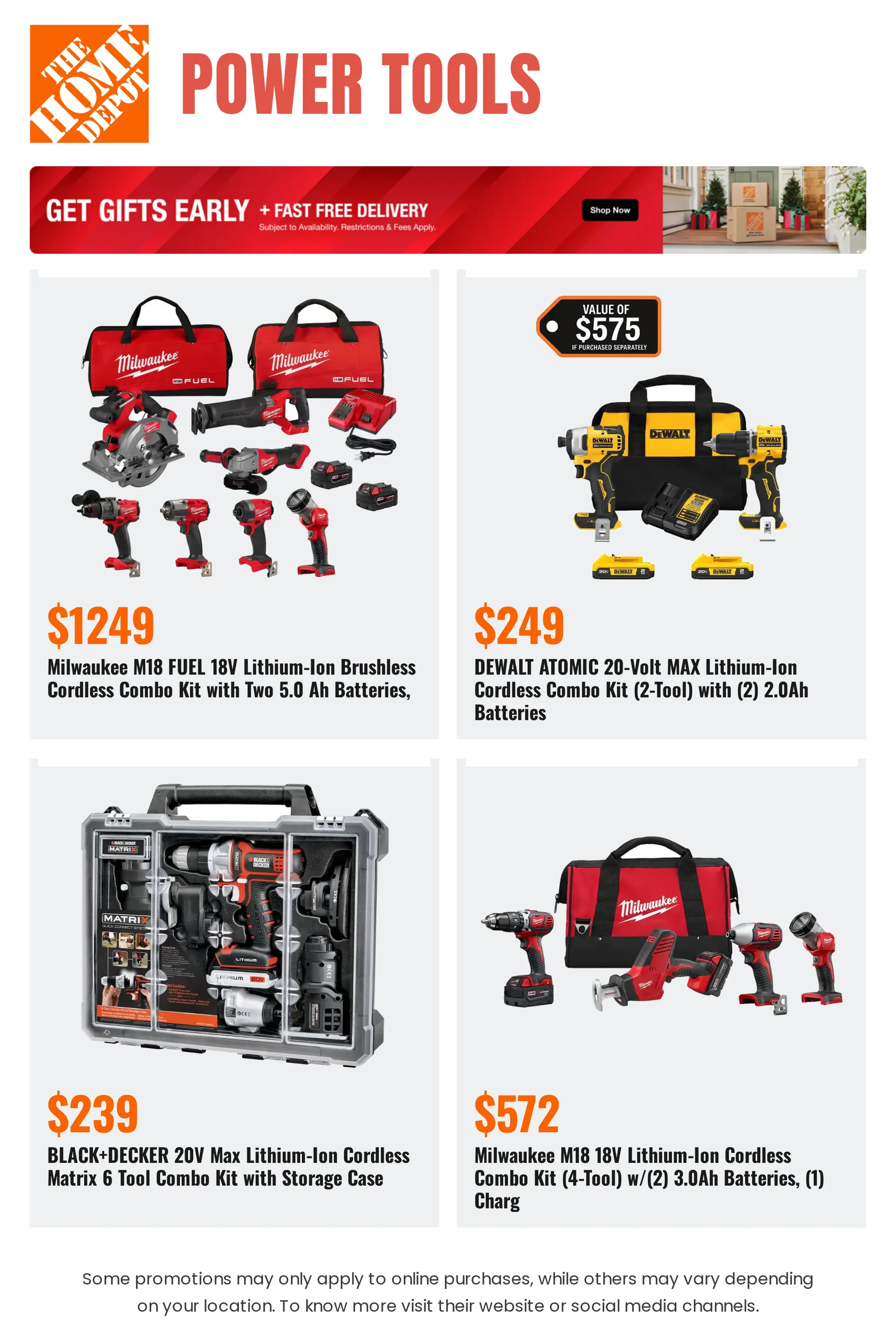 Weekly promotion The Home Depot — Catálogo 2 — 2026-10-20 spanning from October 20 to November 4 2026 - Page 10 for Catalogue 365
