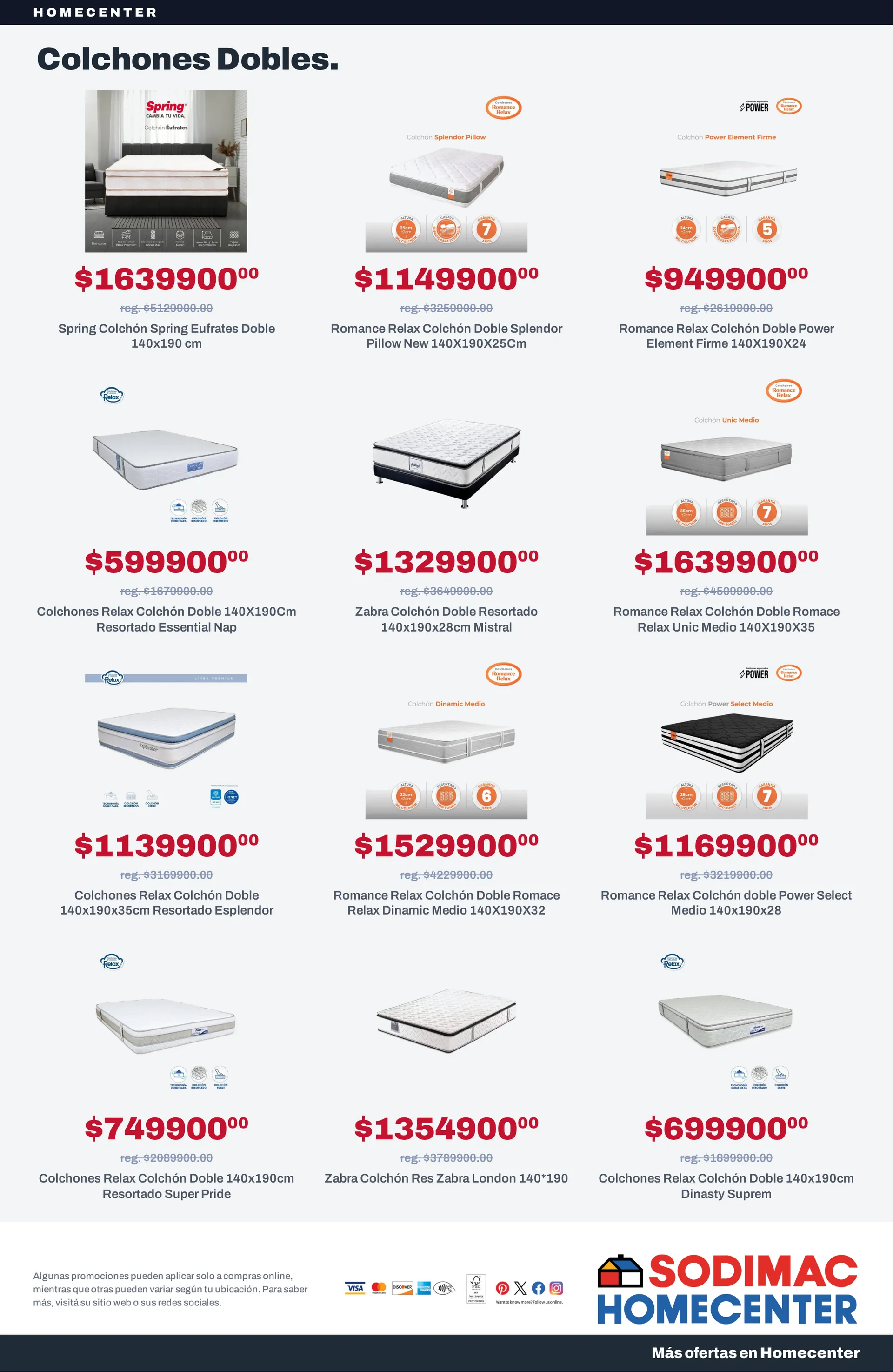 Catalogo de Ofertas colchones! 11 de agosto al 25 de agosto 2026 - Pag 10