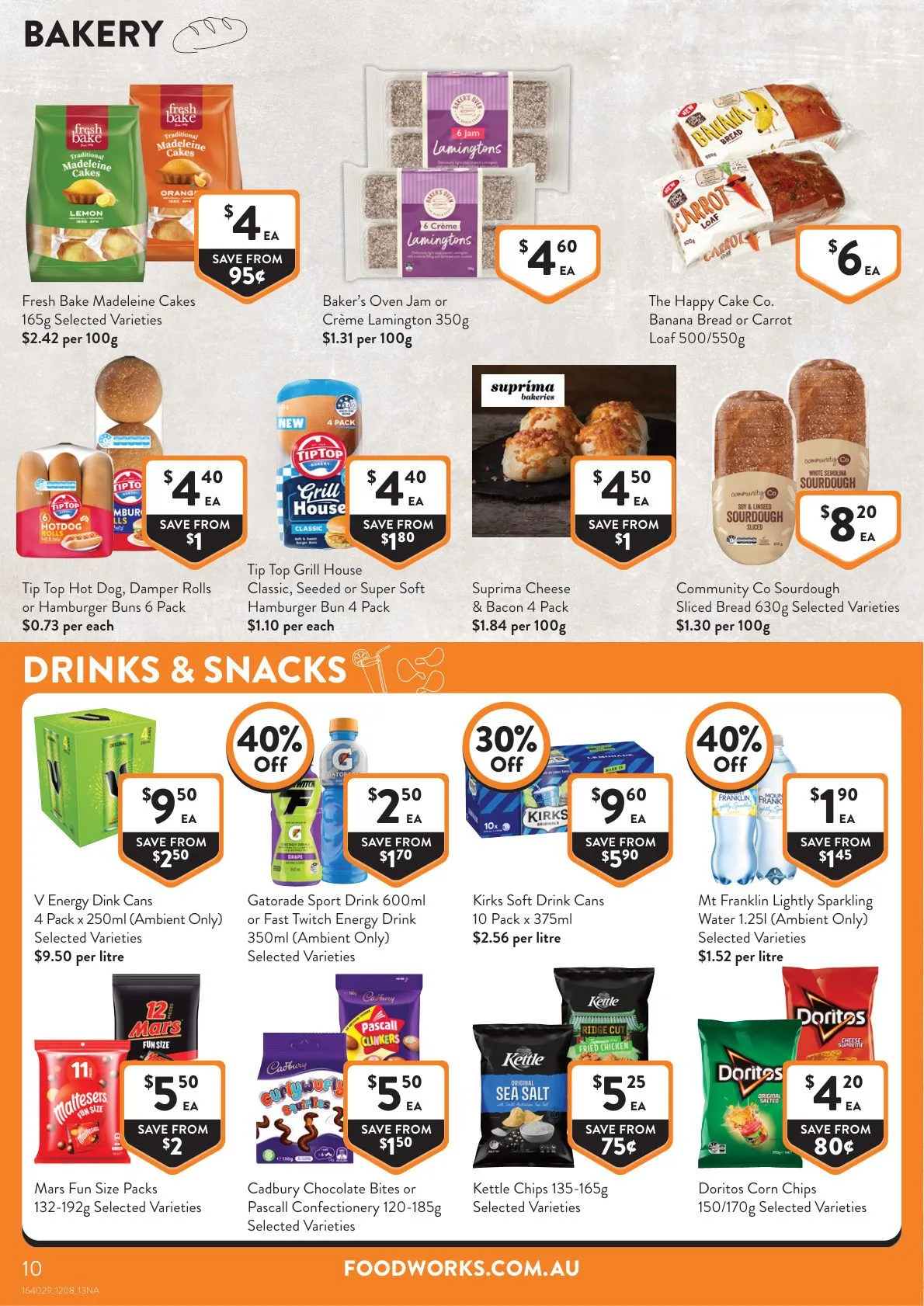 Foodworks — 2026-08-12 - Catalogue valid from 12 August to 18 August 2026 - page 10