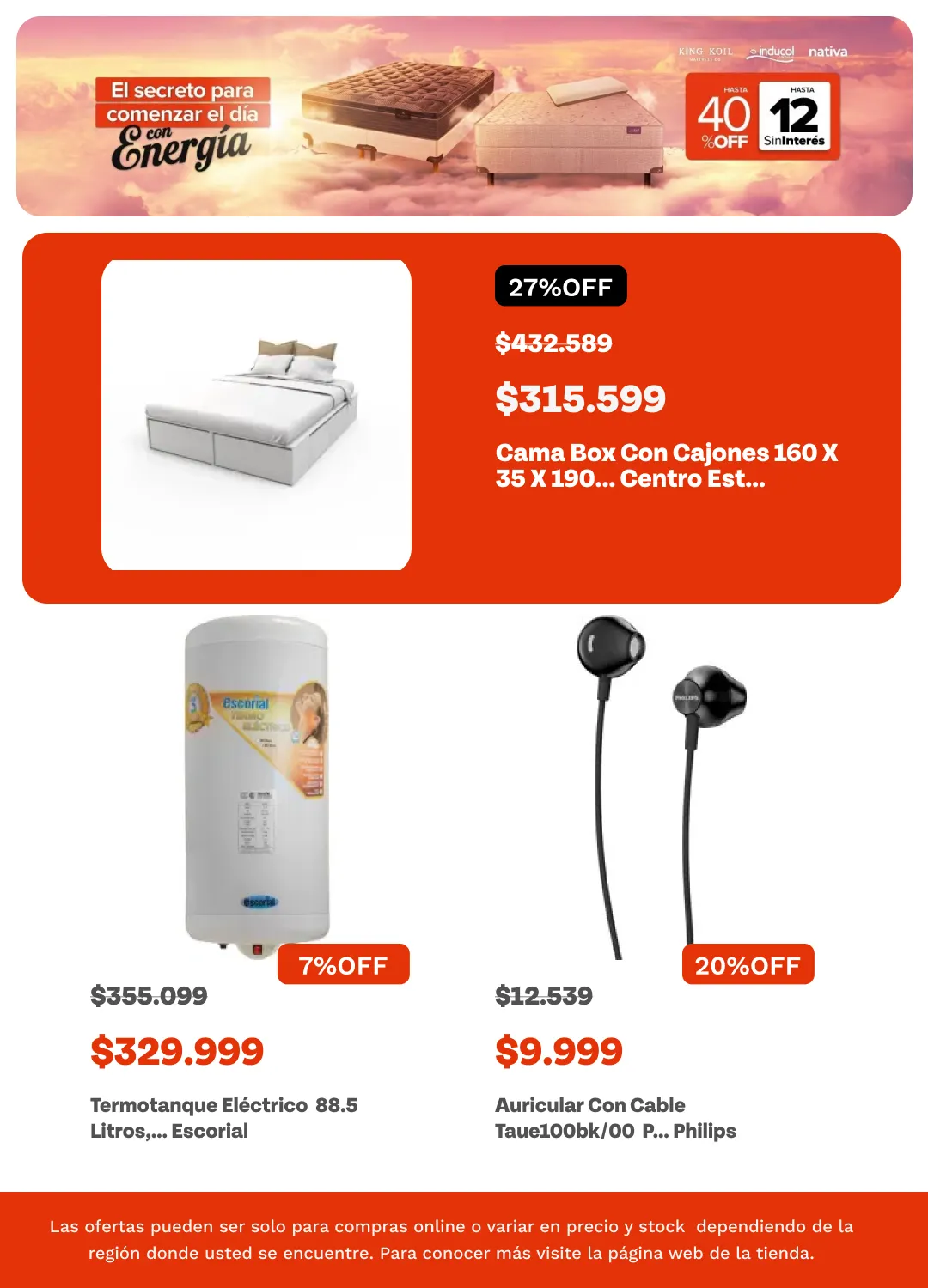 Ofertas de Ofertas semanales 27 de julio al 11 de agosto 2026 - Página 10 del catálogo
