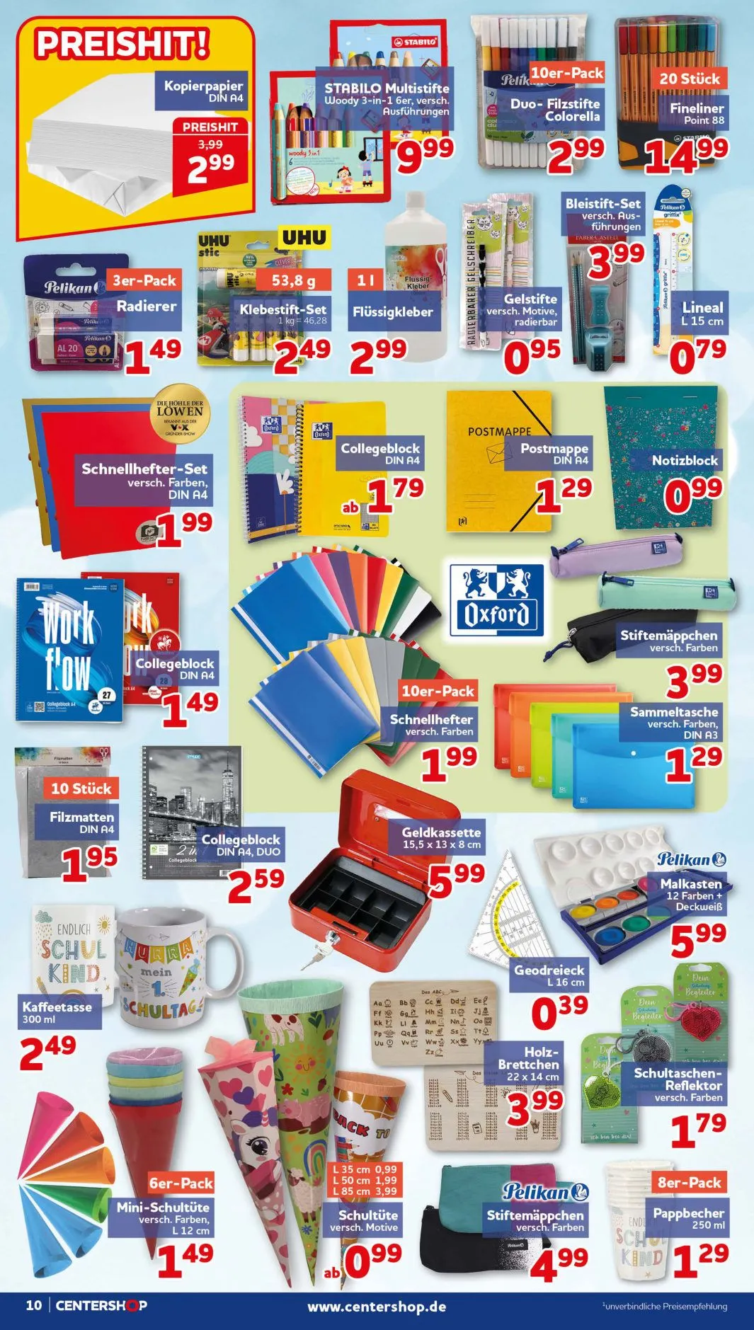 CENTERSHOP — 2026-08-10 von 10. August bis 15. August 2026 - Prospekt seite 10