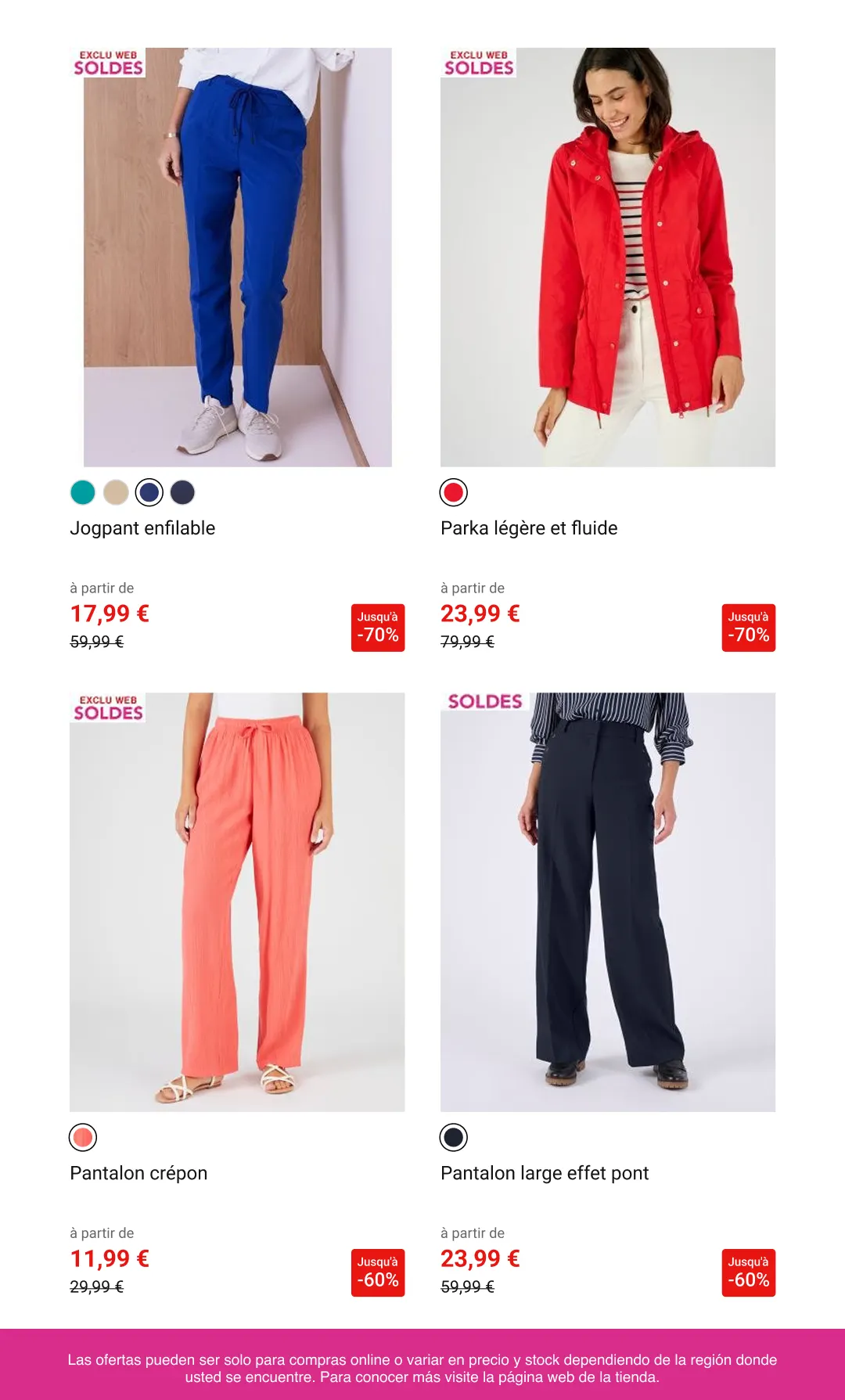 Damart Soldes du 8 juillet au 21 juillet 2026 - Catalogue page 10