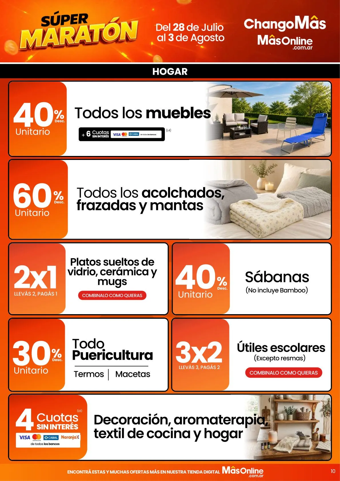 Ofertas de Changomas — 2026-07-28 28 de julio al 3 de agosto 2026 - Página 10 del catálogo