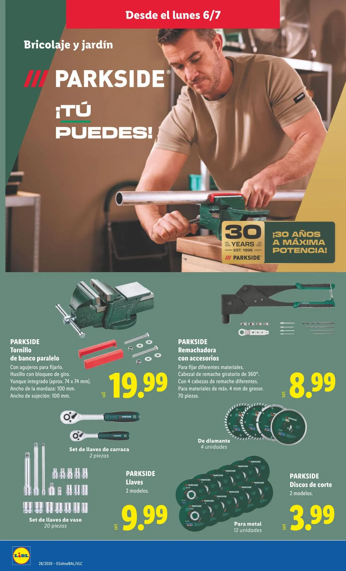 Catálogo de Lidl — Folleto Bazar 6 de julio al 17 de julio 2026 - Página 10