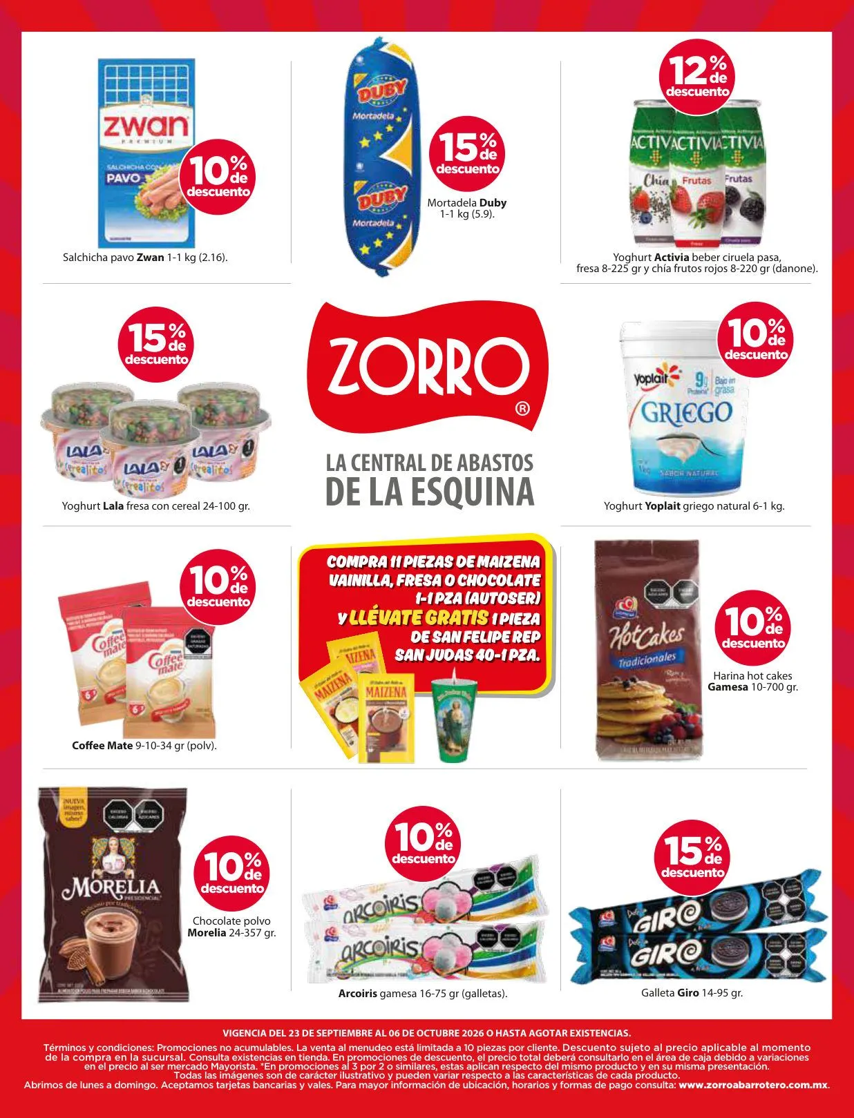 Catálogo de Zorro — 2026-09-23 23 de septiembre al 6 de octubre 2026 - Pagina 10