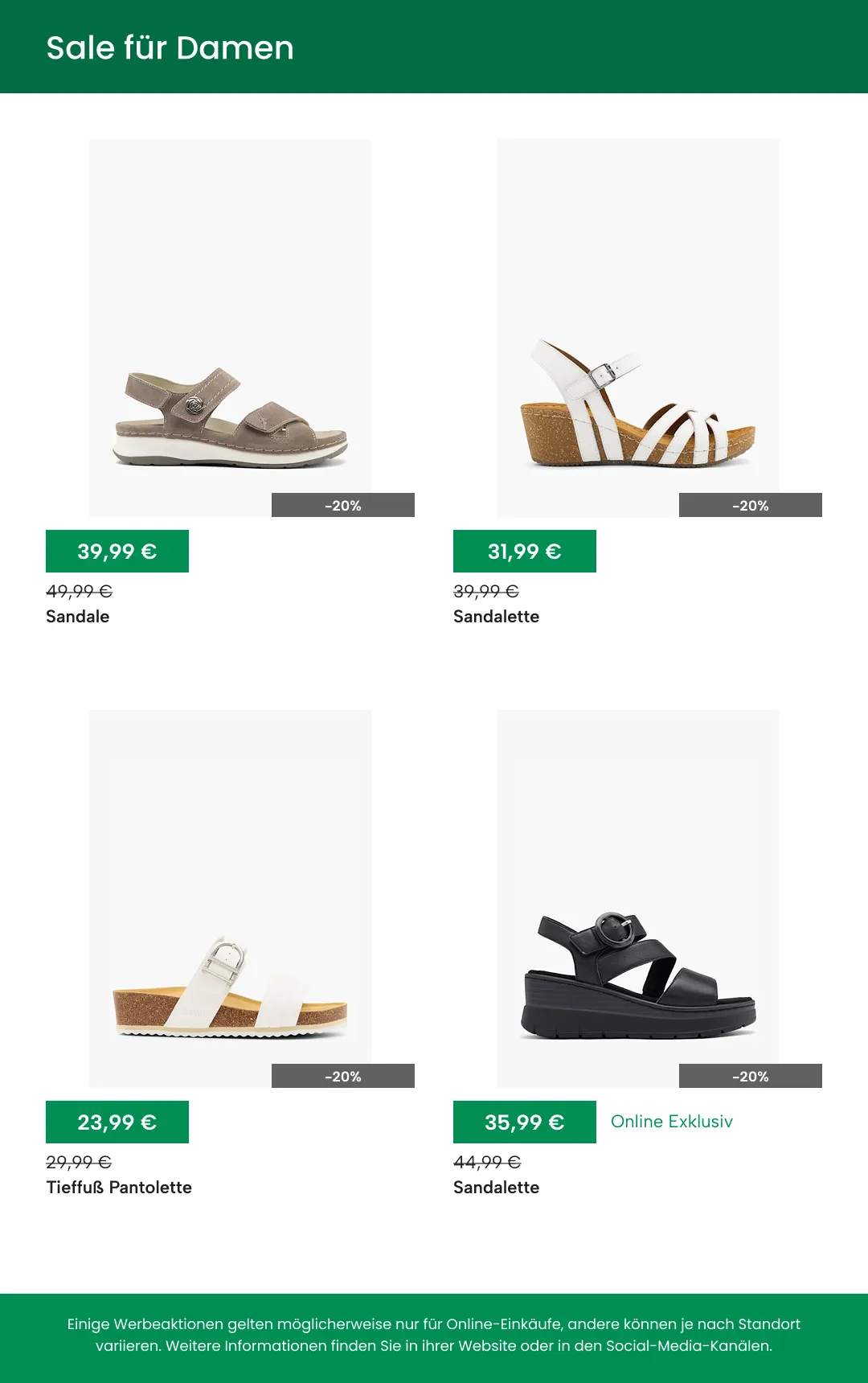 Sale für Damen von 3. Juli bis 18. Juli 2026 - Prospekt seite 10