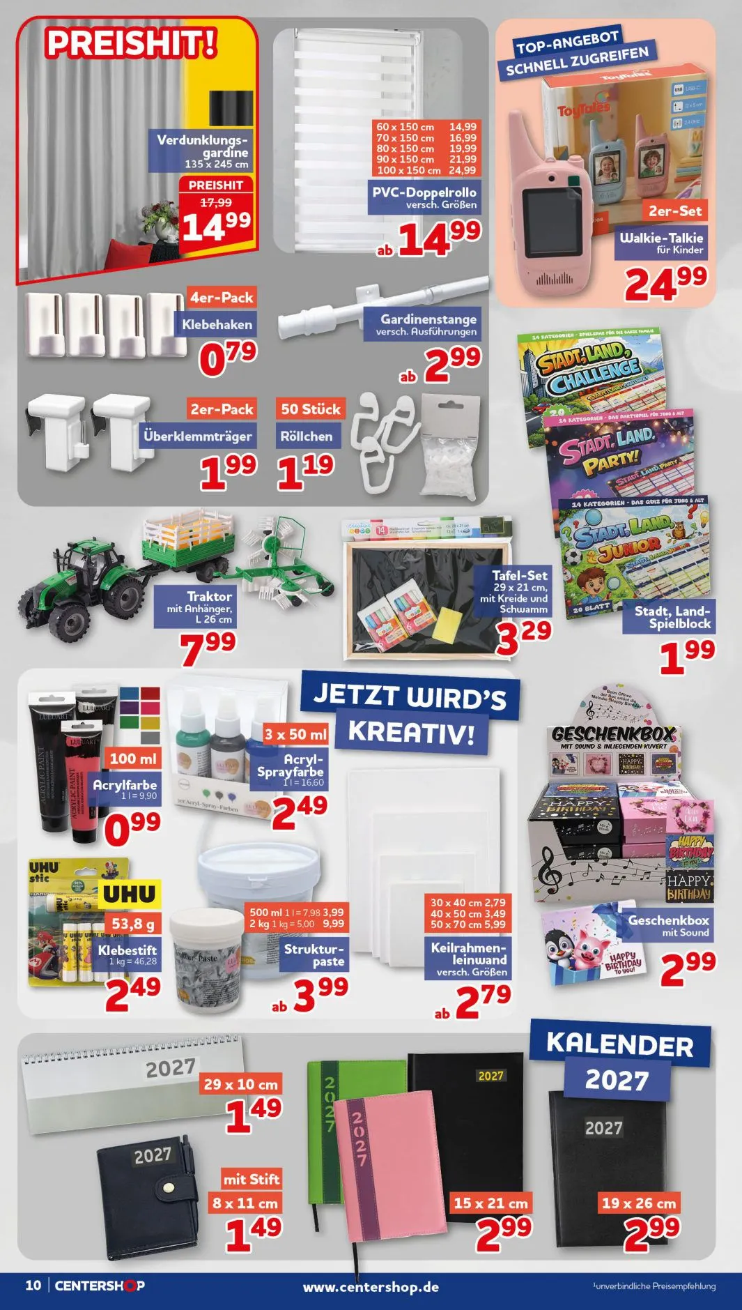 CENTERSHOP — 2026-09-23 von 21. September bis 26. September 2026 - Prospekt seite 10