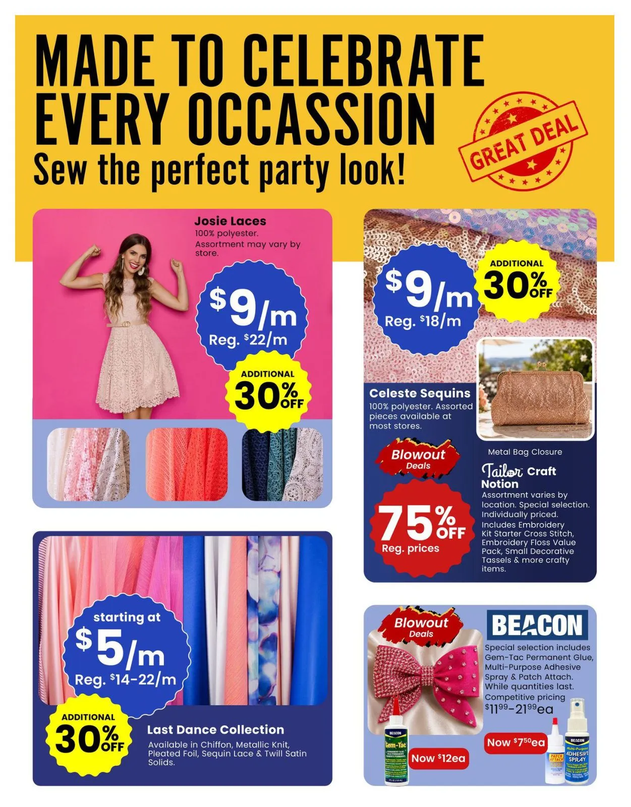 Fabricland — 2026-08-03 from August 3 to August 31 2026 - flyer page 10