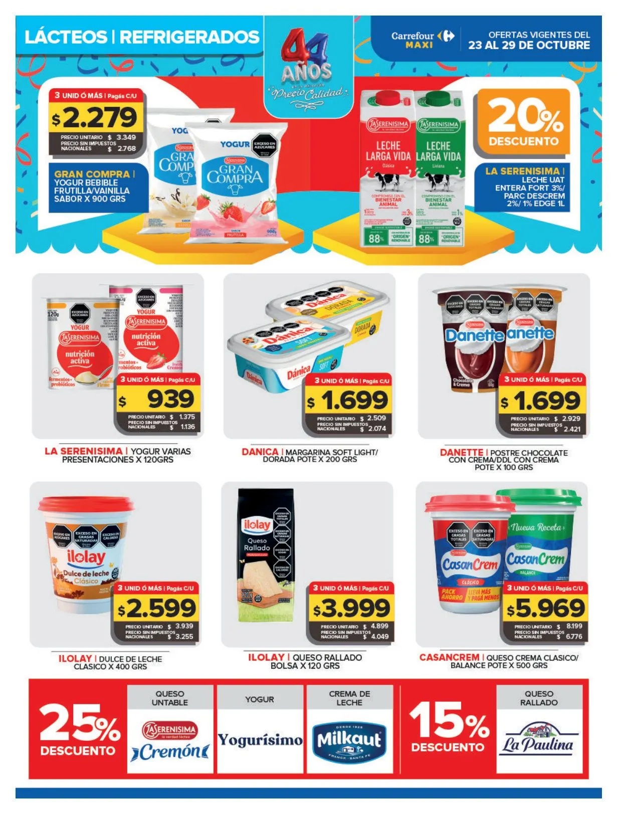 Ofertas de Carrefour Maxi — 2026-10-23 23 de octubre al 1 de noviembre 2026 - Página 10 del catálogo