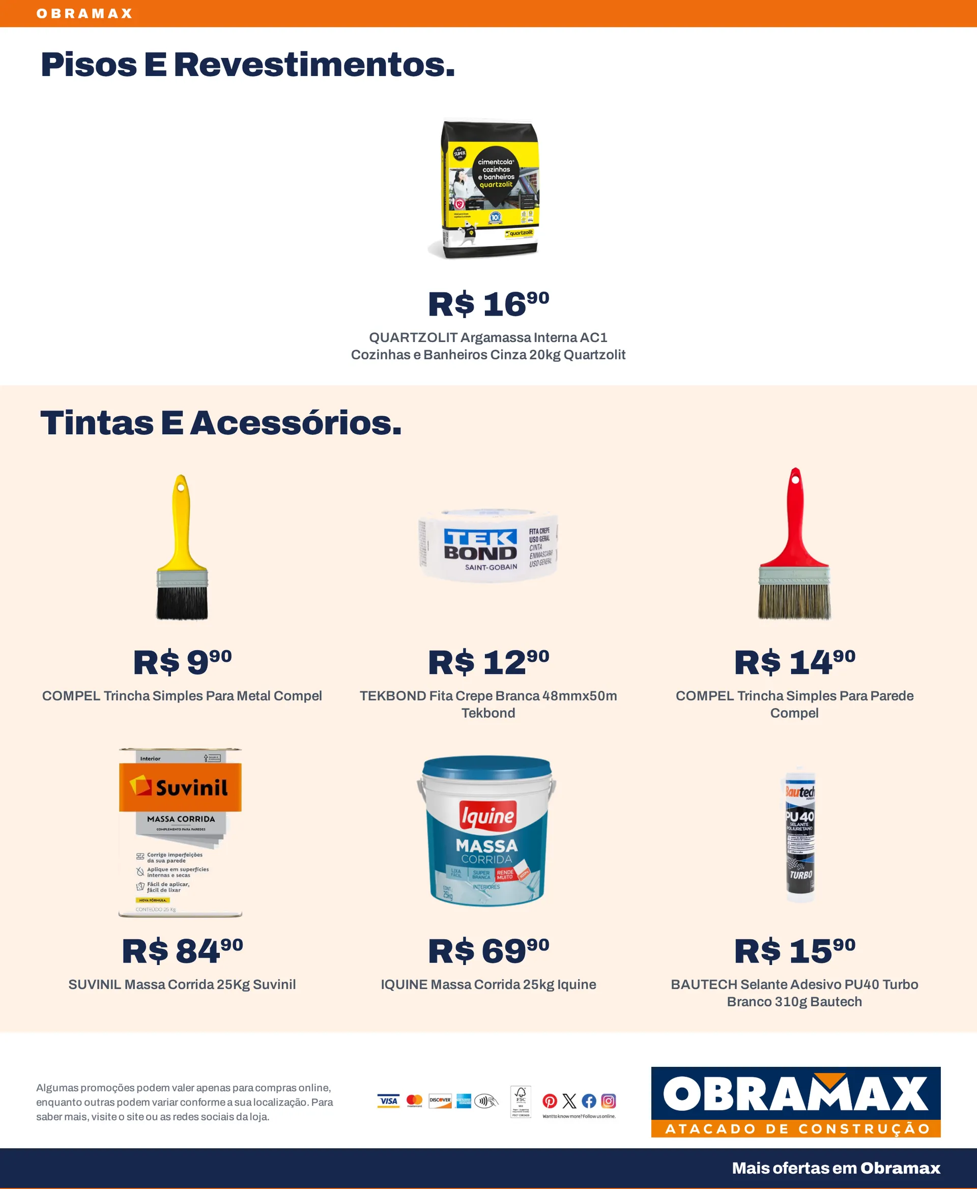 Encarte de Obramax — 2026-10-09 9 de outubro até 16 de outubro 2026 - Pagina 10
