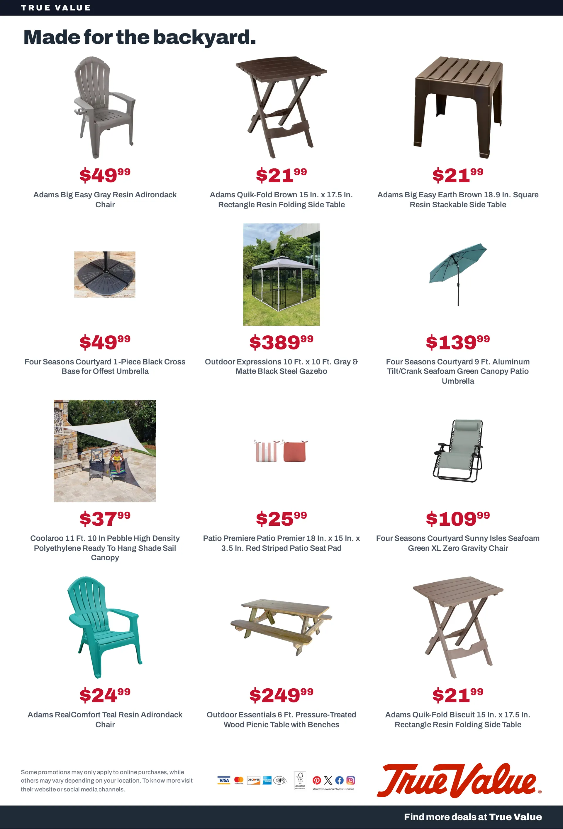 Weekly ad True Value — Outdoor — 2026-09-15 from September 15 to September 30 2026 - Page 10